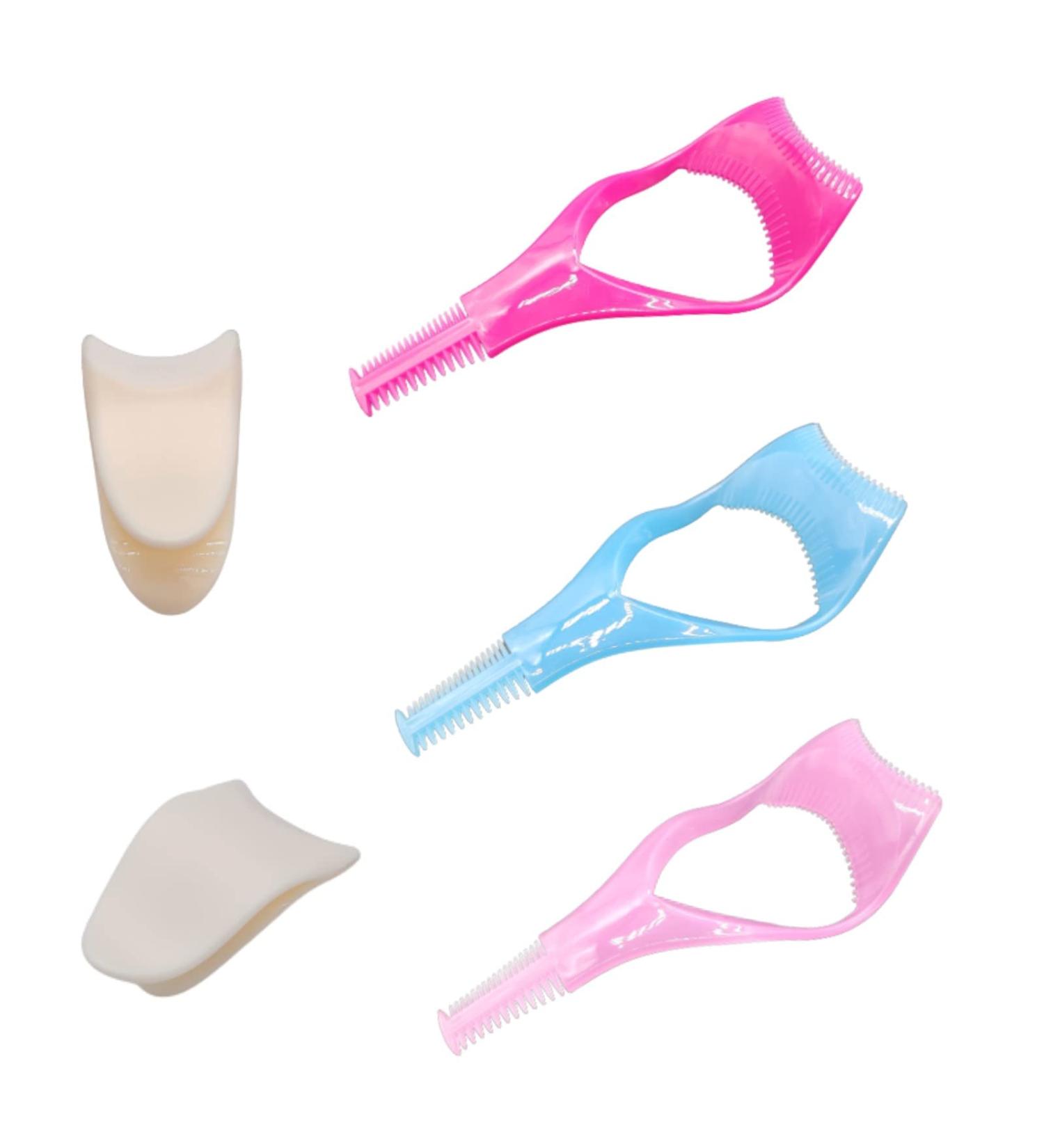 3-in-1 False Eyelash Curler & Brush Tool - Upper & Lower Mascara Applicator for Flawless Eyelash Makeup - Shop Internationally - Buy Online on GoSupps.com