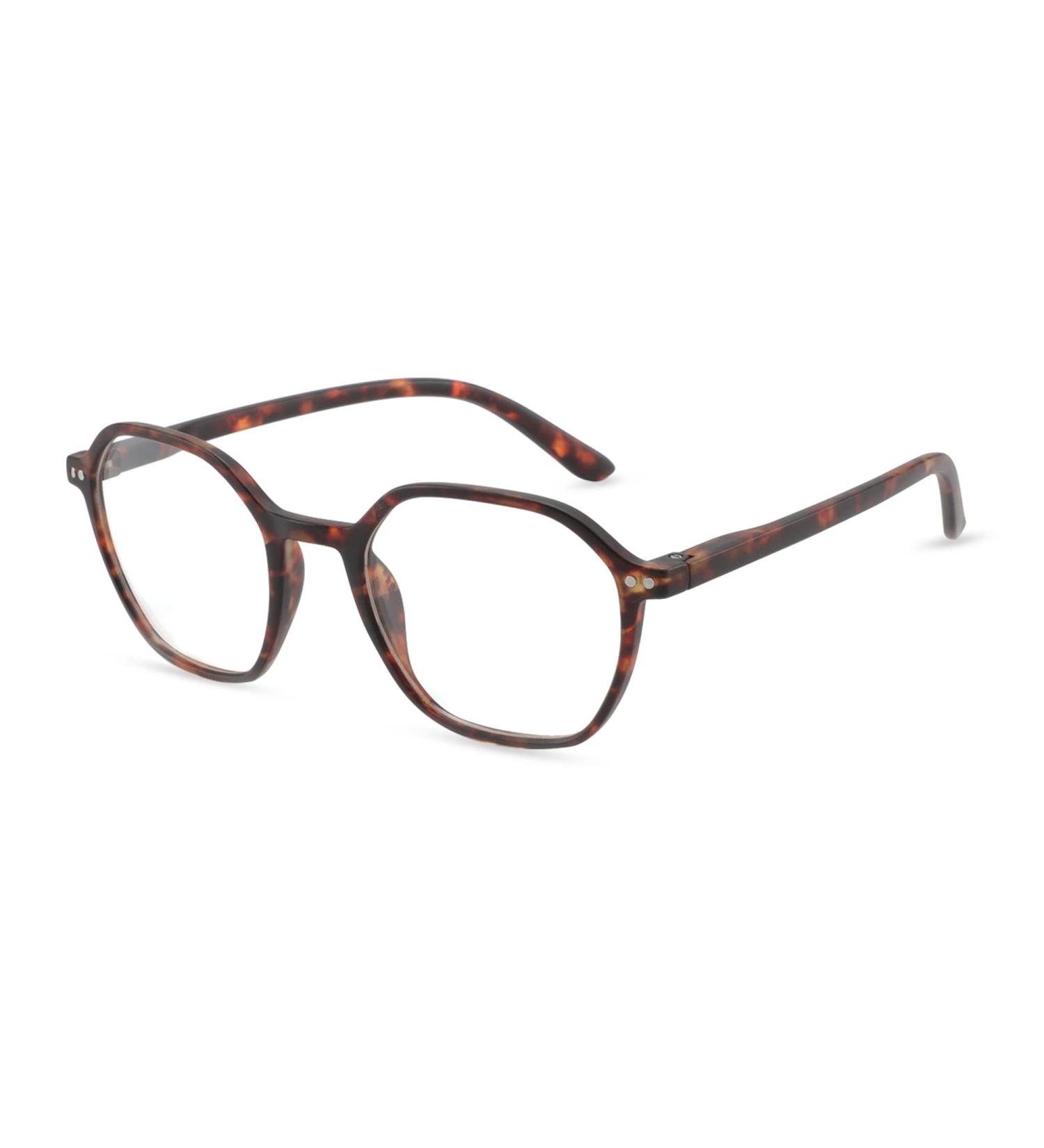 ZENOTTIC Blue Light Blocking Hexagonal Eyeglasses - Anti Blue Ray Computer Glasses for Men & Women - Stylish Tortoise Frames 2.5x - Buy Online on GoSupps.com