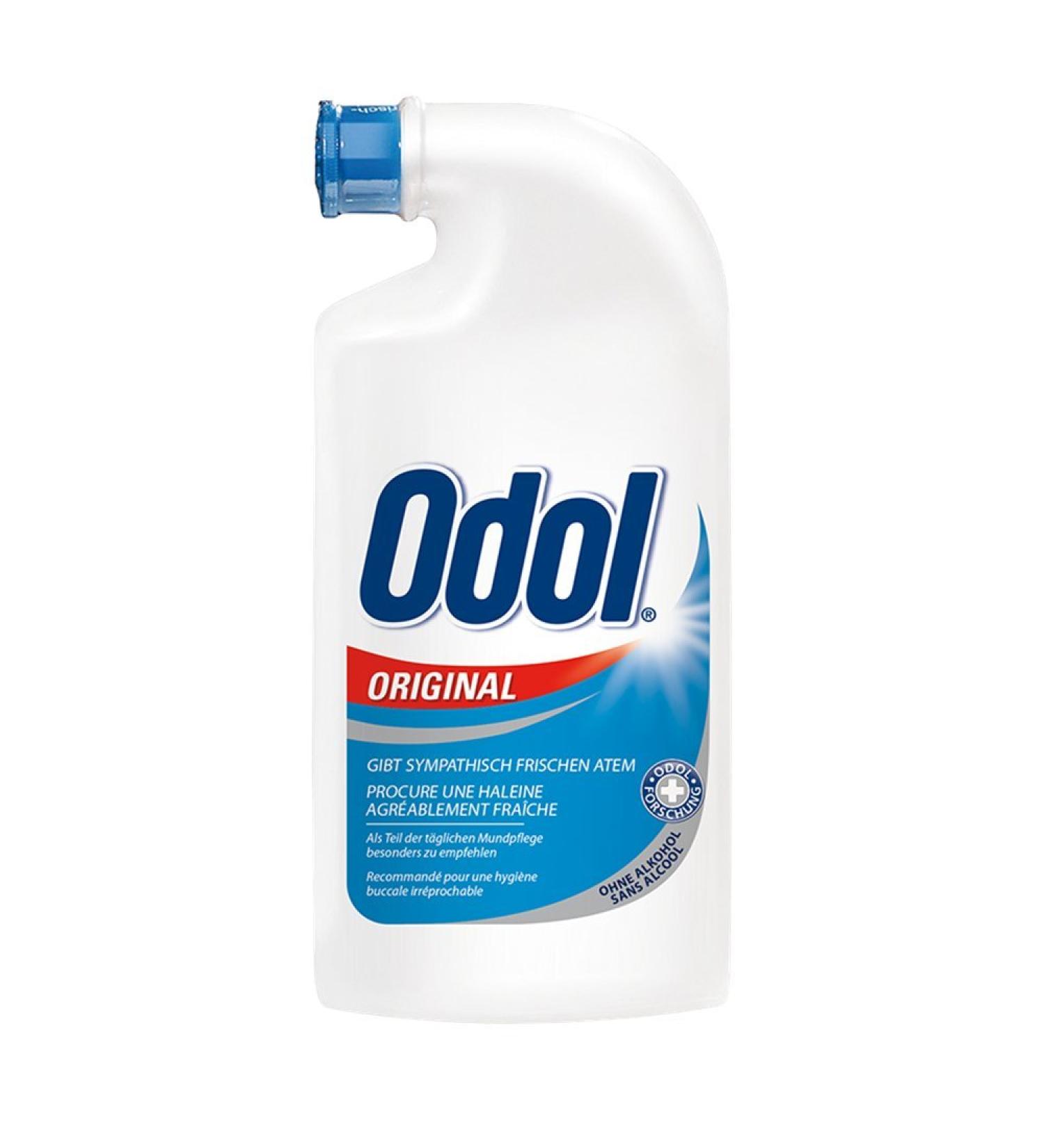 Odol Mouthwash Original Without Alcohol (125ml Dispenser)