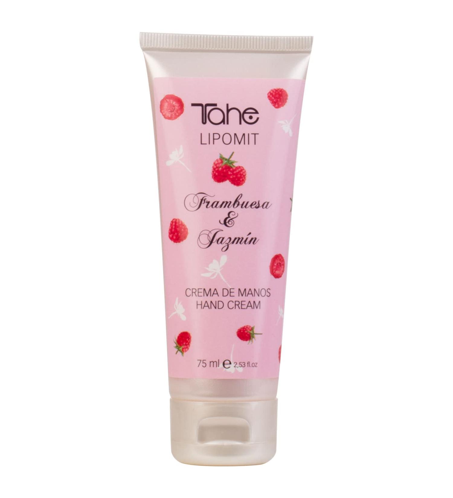 Tahe Cosmetics SL Tahe Lipomite raspberry and jasmine hand cream 75 ml - Buy Online on GoSupps.com