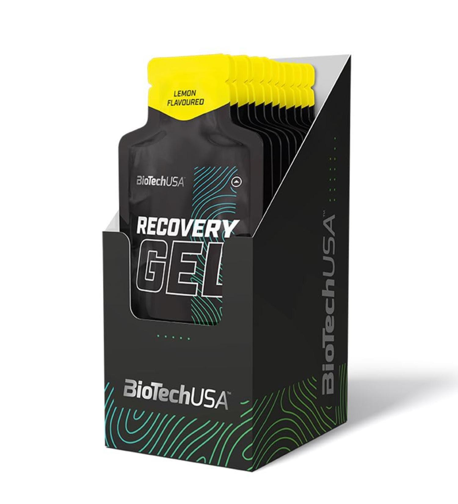 BioTechUSA Recovery Gel Lemon 12 x 40 g