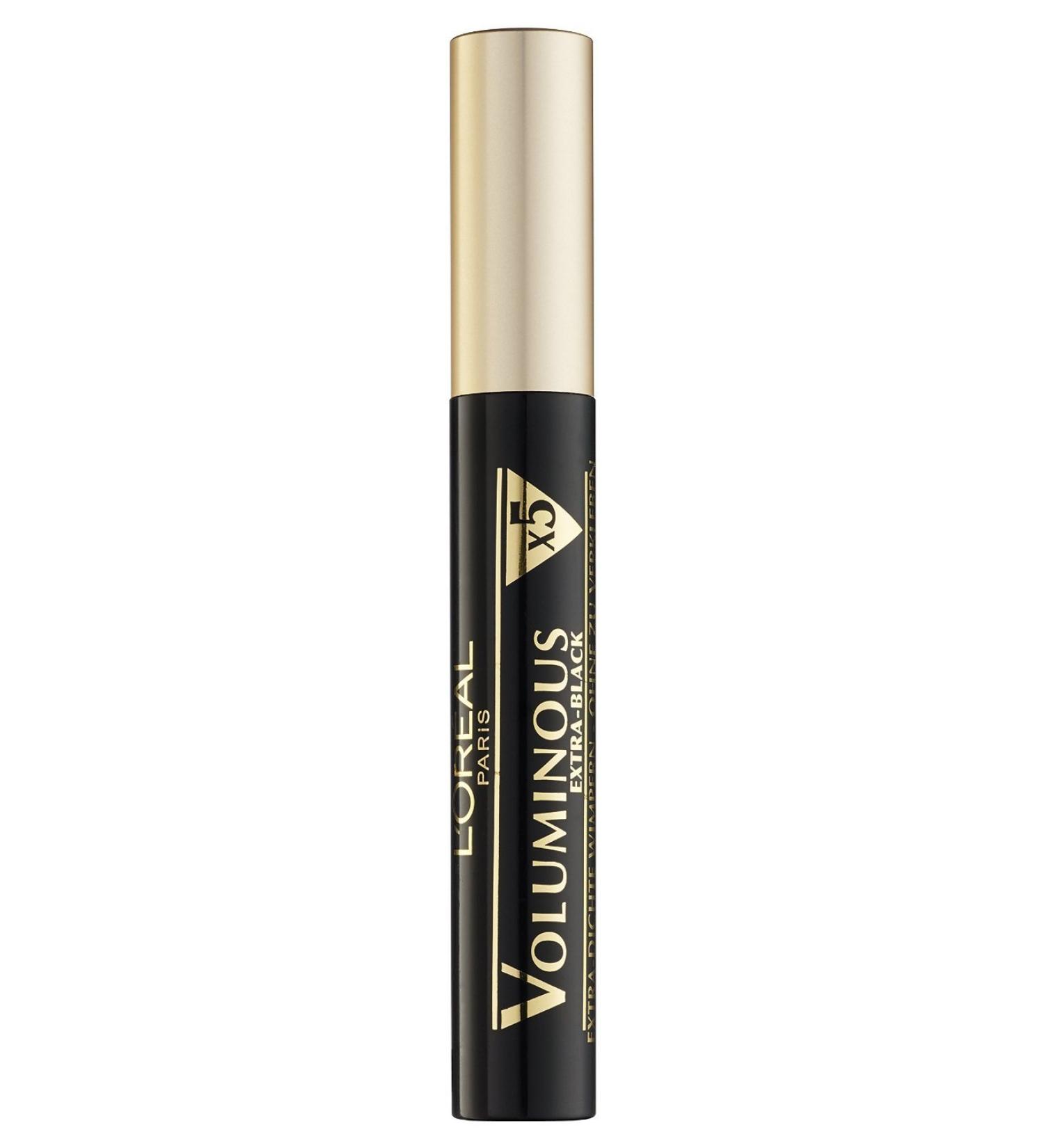 L'OR AL 2 x L'Oreal Paris Voluminous X5 Extra Black Mascara 10ml