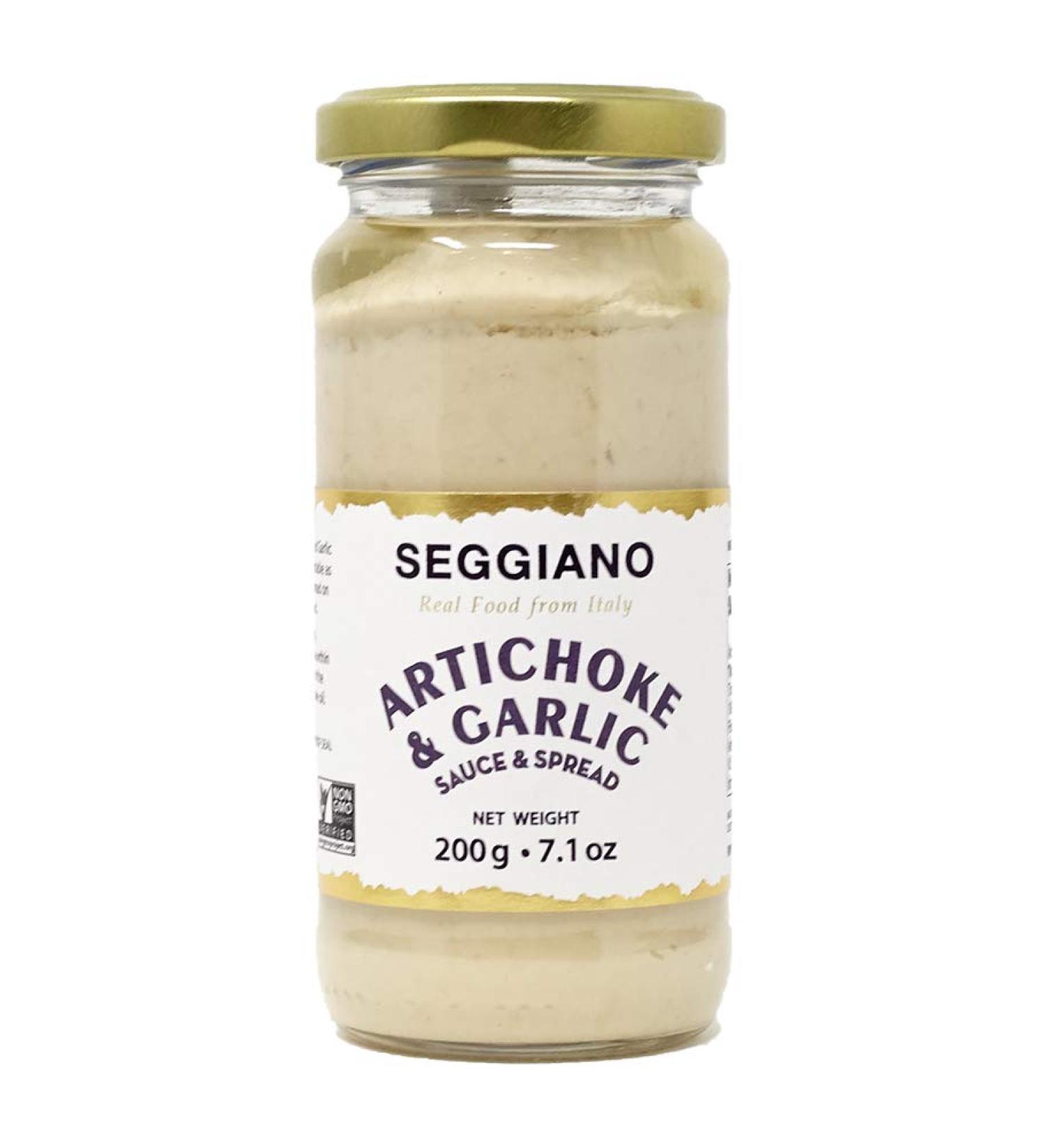 Seggiano Artichoke & Garlic Tapenade - 7 oz | Premium Mediterranean Spread - Buy Online on GoSupps.com