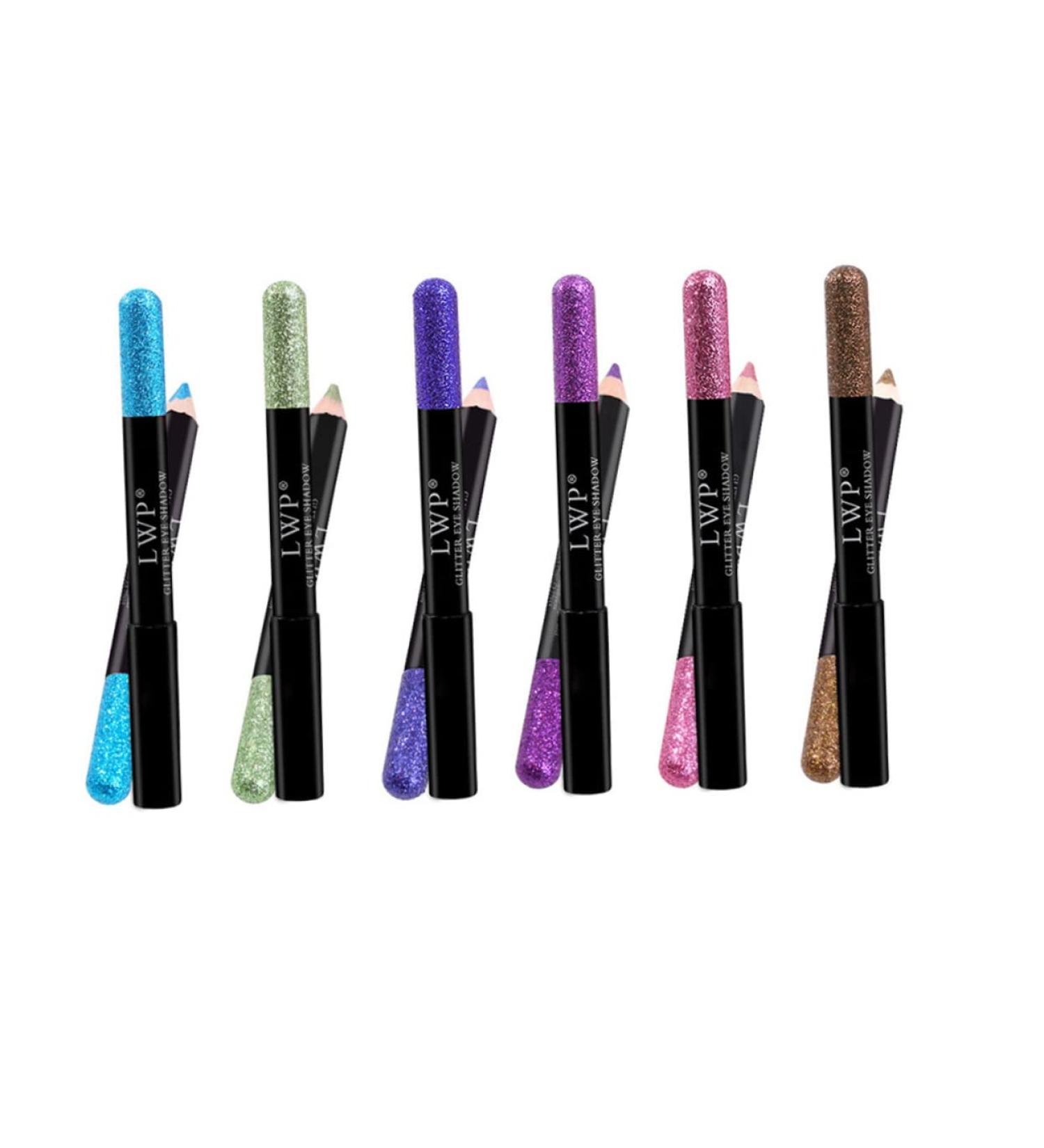 LALAFINA 1 Set Women Cosmetic Pen Eyeshadow Pen Makeup Pen Eye Shadow Stick 12.5*1.1cm Picture 3 - Buy Online on GoSupps.com