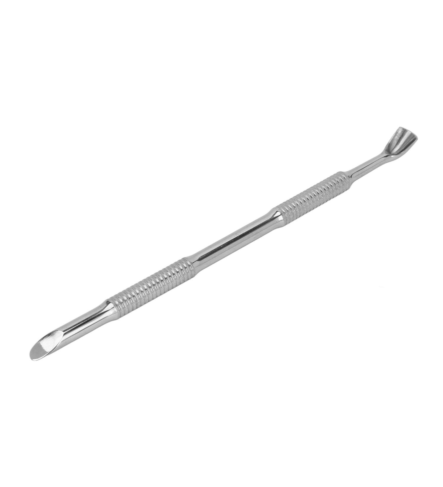 Cuticle Pusher Dual Sided Stainless Steel Slip Resistant Manicure Pedicure Cuticle Remover Tool Durable Cuticle Pushers Nail Art Care Cleaner Tools for Fingernails and Toenails - Buy Online on GoSupps.com