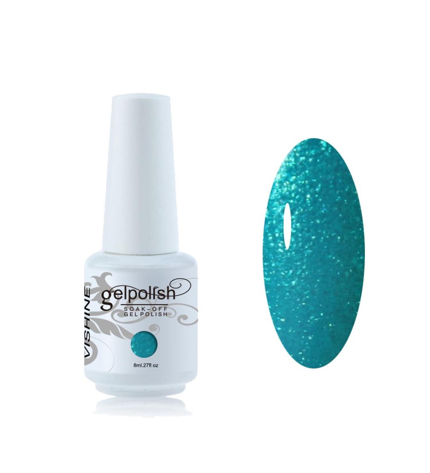 Vishine 8ml Gelpolish Long-lasting Gel Nail Polish Lacquer Shiny Color Soak Off UV LED Manicure #1623 - Buy Online on GoSupps.com