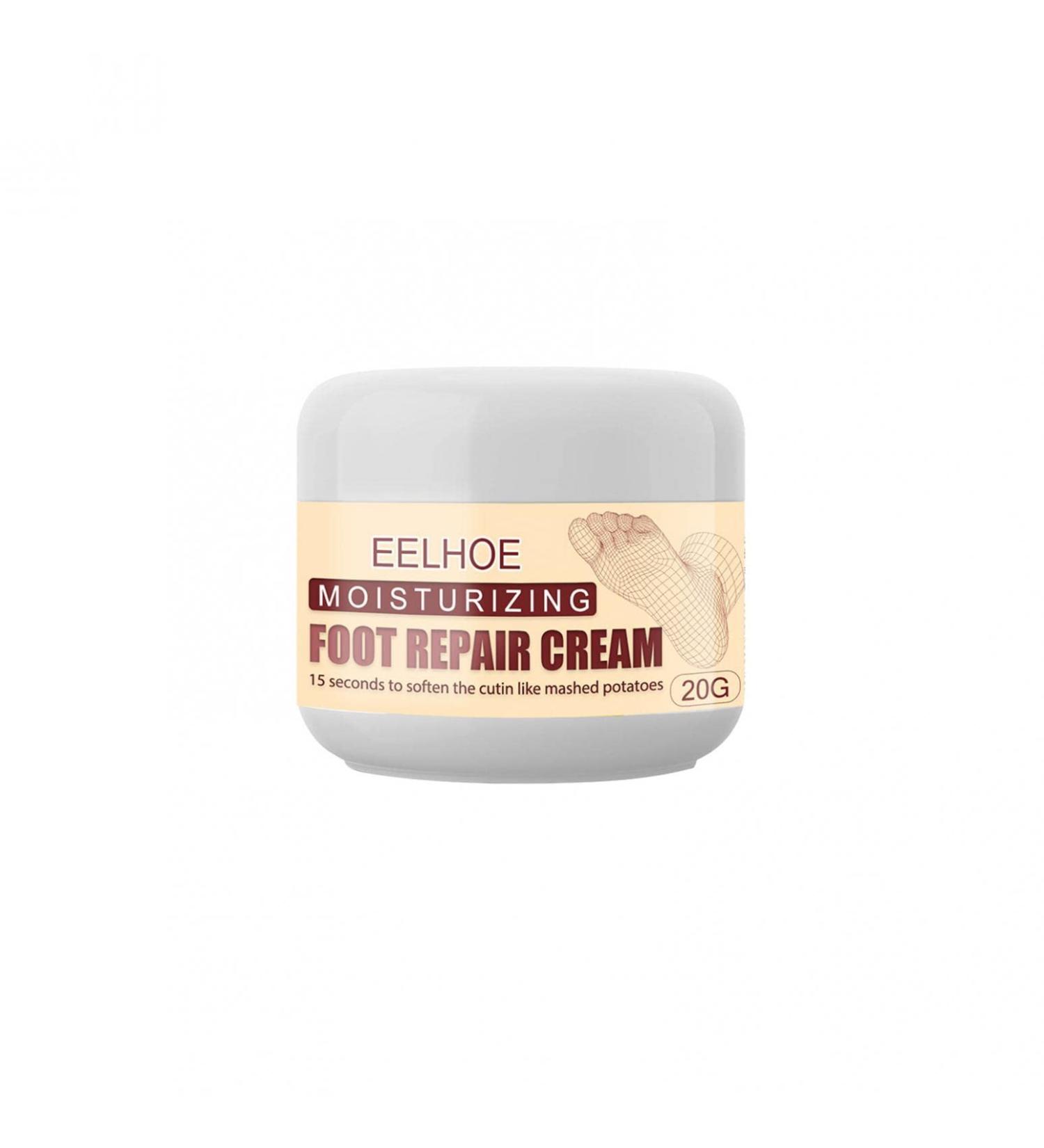 100% Natural Foot Care Cream for Dry Skin & Cracked Heels | Glycerin-Infused Relief for Tired Feet - Buy Online on GoSupps.com