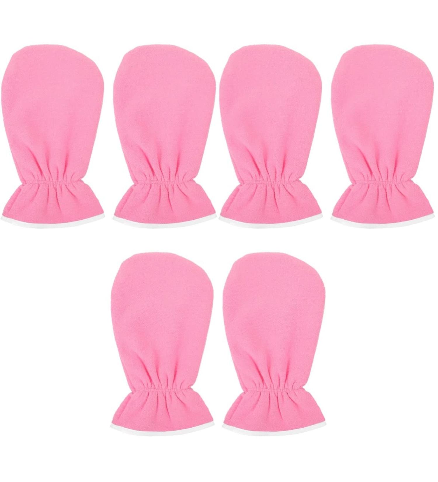 DOITOOL 3 Pairs Home Dry Day Care Oil Calluses Rough Heal Hand Preservation Pink Re Women Glove Exfoliating Essential Gel Skin Mittens for Peel Essectial Men - Buy Online on GoSupps.com