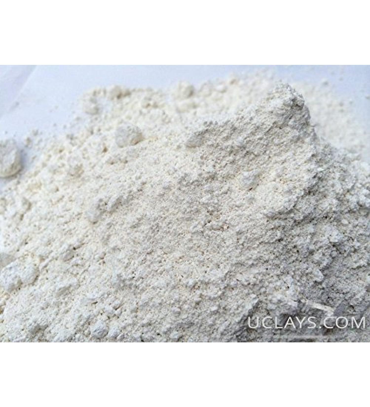 Kaolin Clay Powder (Grind) Edible Natural for Eating (Food) and Facial Detox  4 oz (113 g)