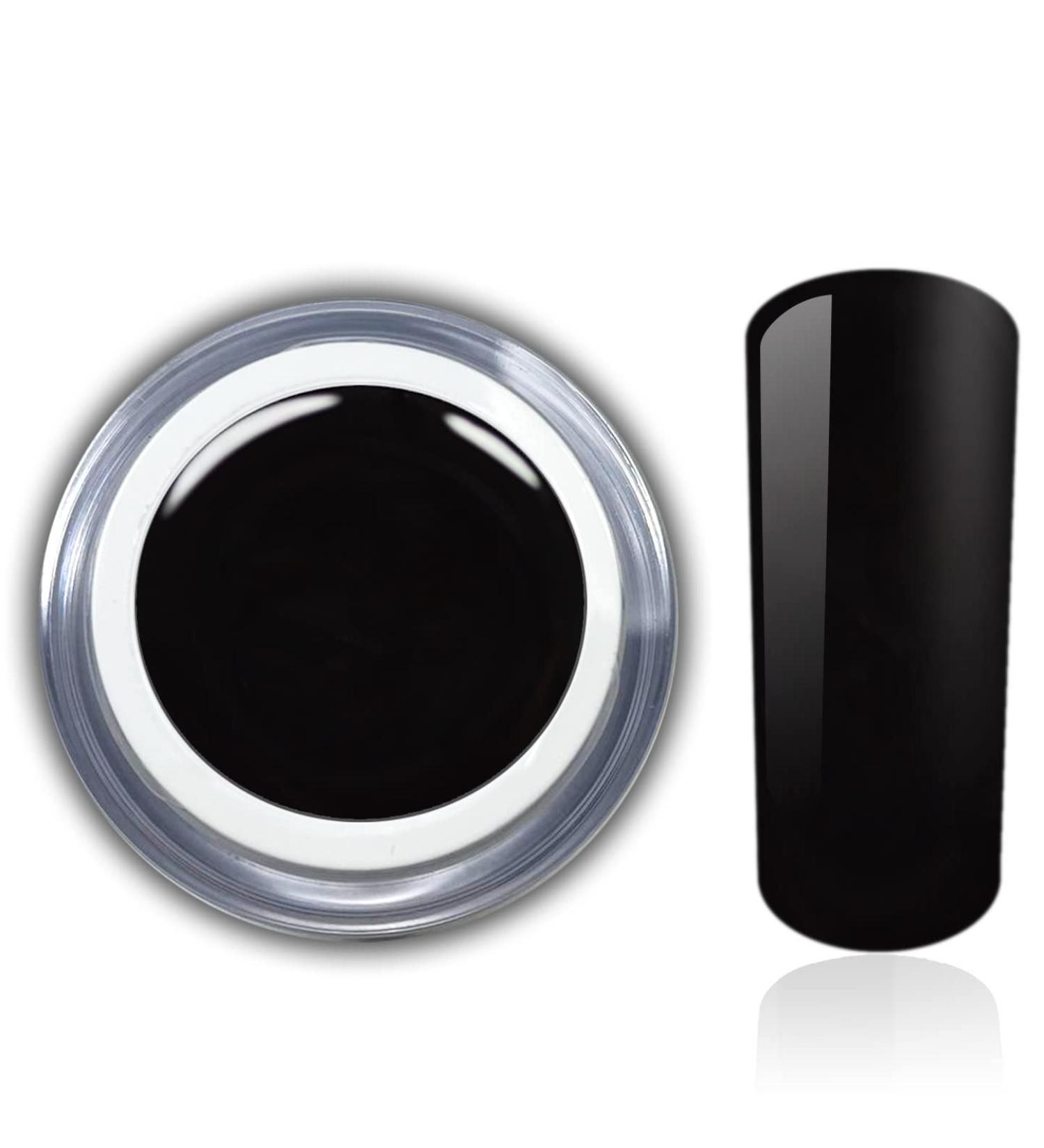 Buy Color Gel Black UV LED Nail Gel - RM Beautynails 1 Pack (5ml) - Perfect for Gorgeous Gel Nails - International Shipping Available - Buy Online on GoSupps.com