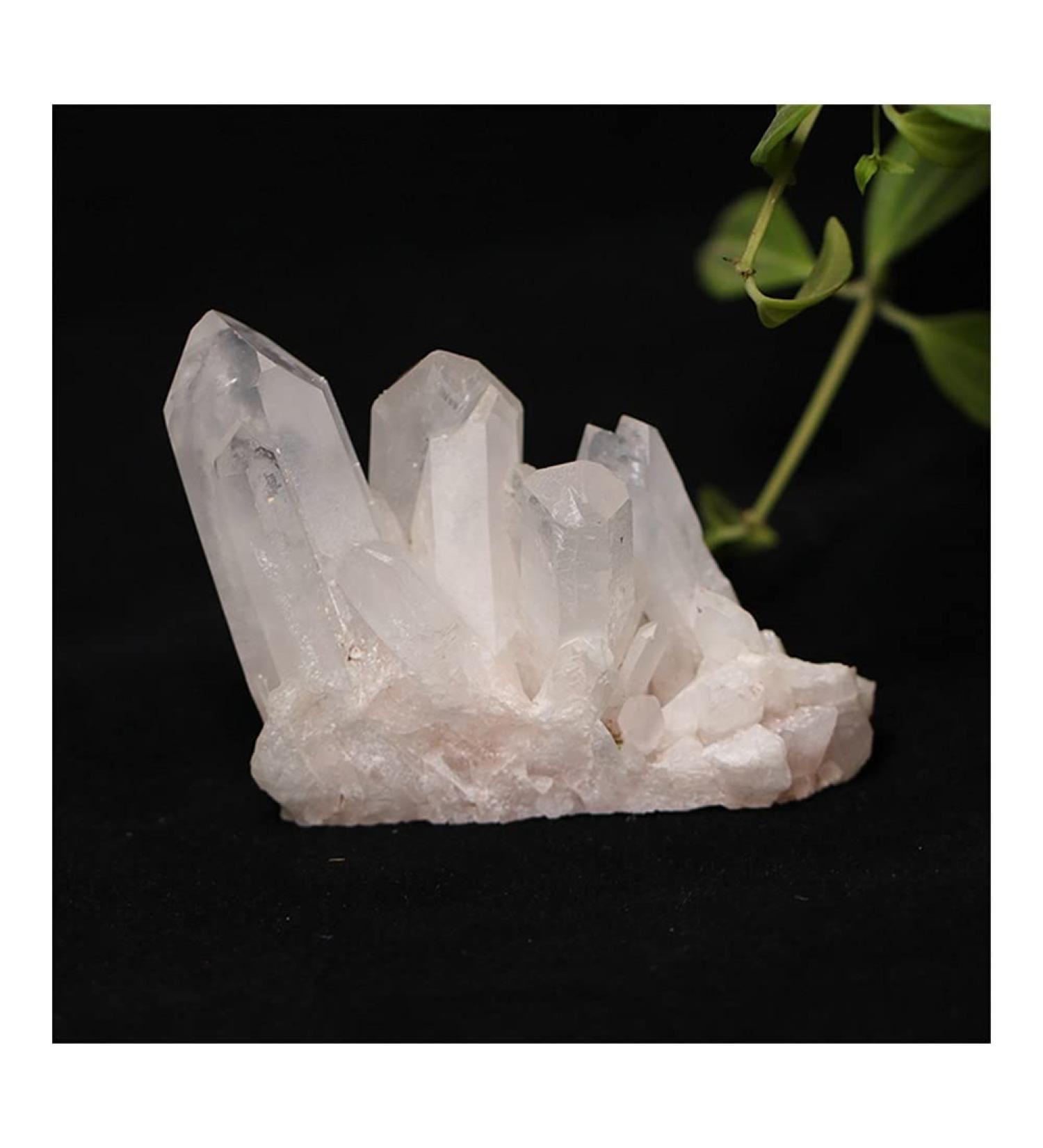 1PC Natural White Crystal Cluster Irregular Quartz ReikiStone Crystal Point Specimen Home Decoration Crystal for Decoration Stone Generator Crystal Cluster (Color : Crystal Cluster Size : 50-80g) 50-80g Crystal Cluster - Buy Online on GoSupps.com