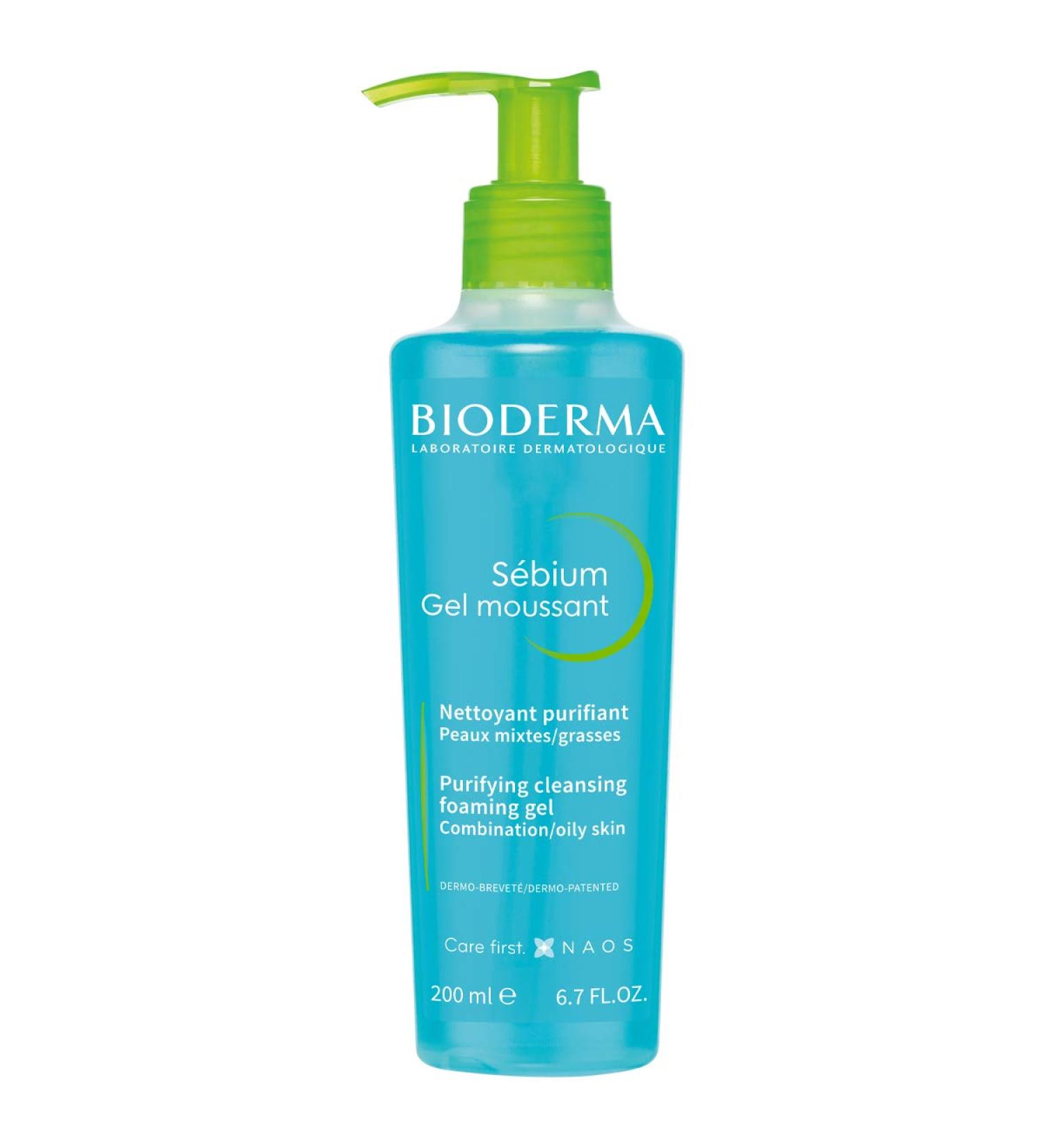 Bioderma Sebium Gel Moussant - Face Wash (200ml) - Buy Online on GoSupps.com