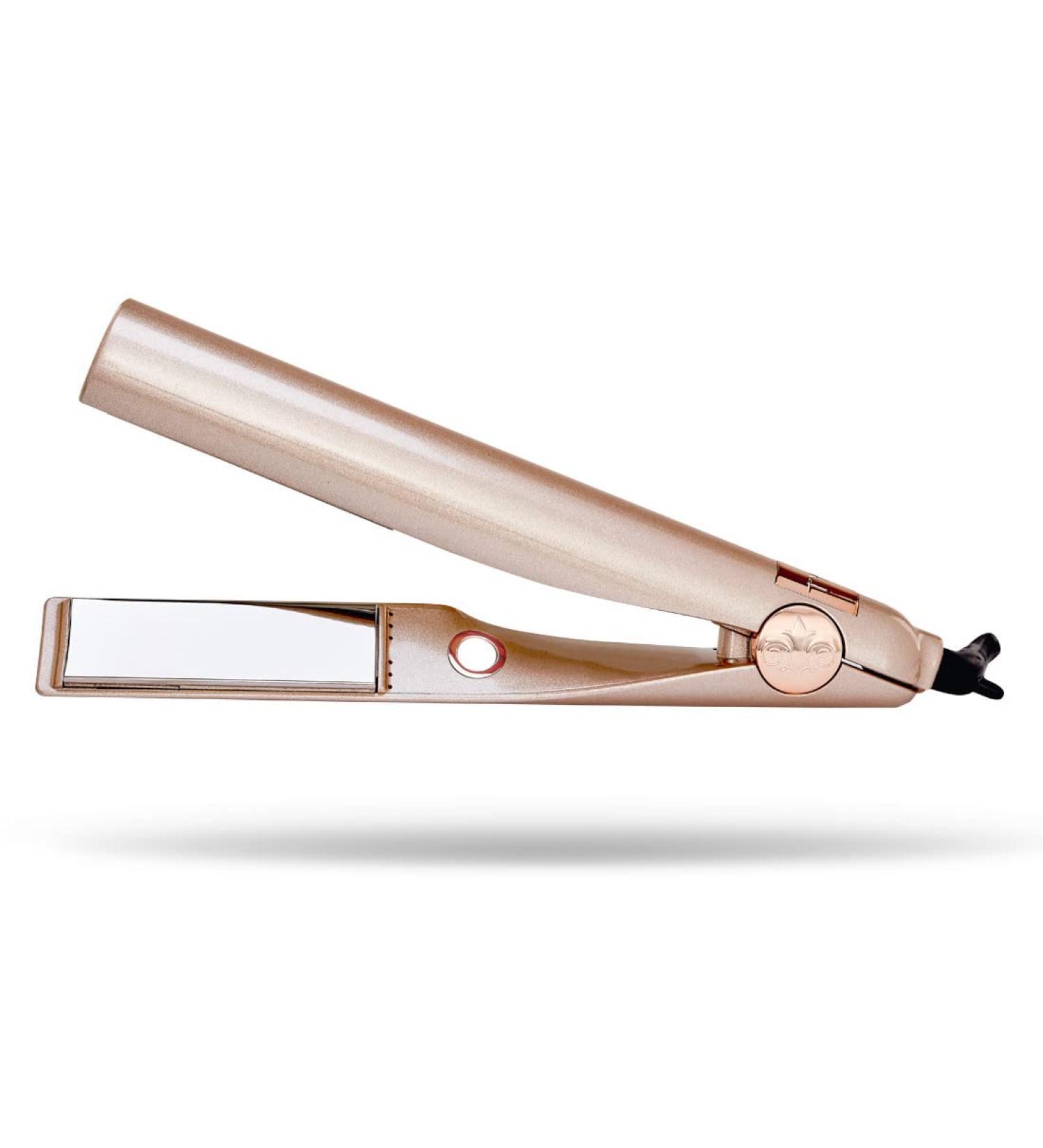 TYME Iron Pro: 2-in-1 Hair Curler & Straightener with 5 Heat Settings & Titanium Plates - Buy Online on GoSupps.com