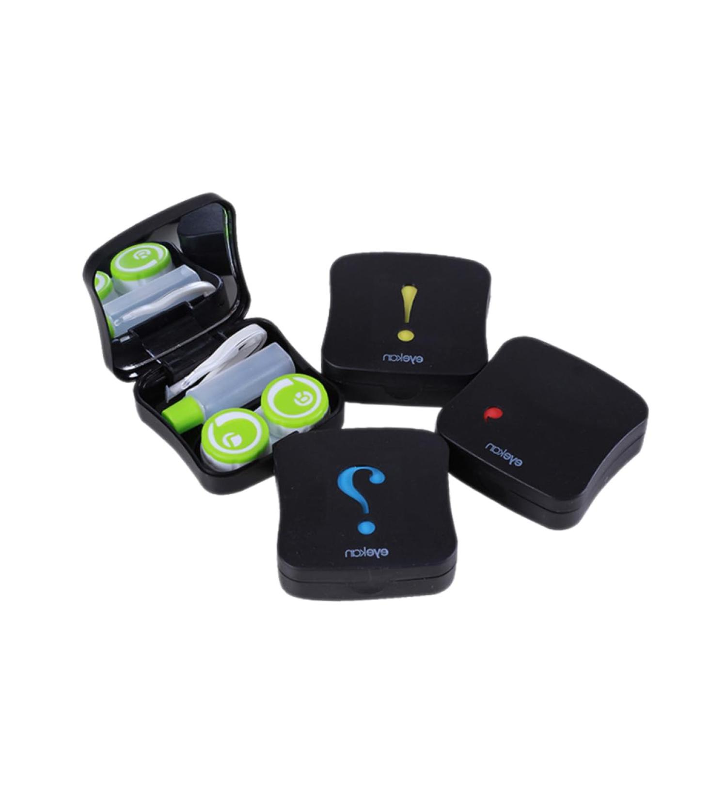 Solust 4 Series Contact Lens Travel Kit | LINSSENTER Striations - Perfect Container & Solution for Lenses - Buy Online on GoSupps.com