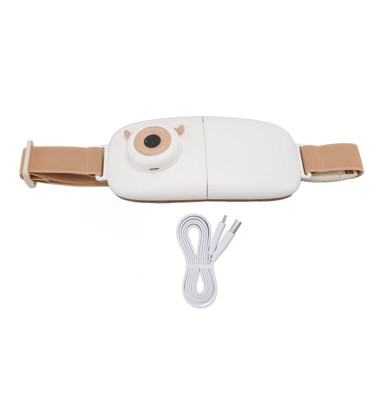 Fast Heating Foldable Menstrual Pain Belt | USB Rechargeable with Digital Display | Heat Relief for Women - Buy Online on GoSupps.com