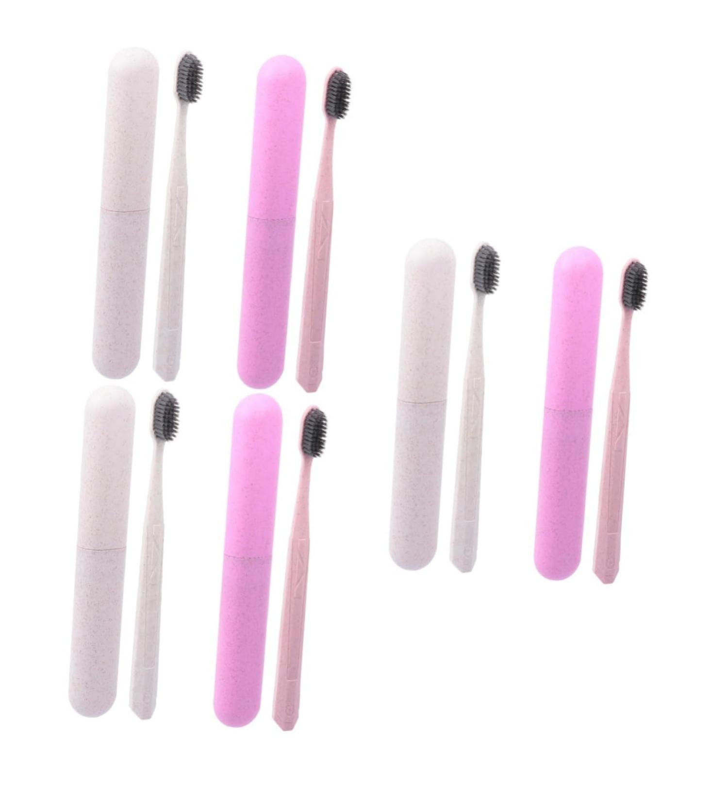 CLISPEED 6 Pcs Toothbrush Set - Travel-Friendly Toothpaste & PP Toothbrush Heads for Optimal Oral Care - Buy Online on GoSupps.com