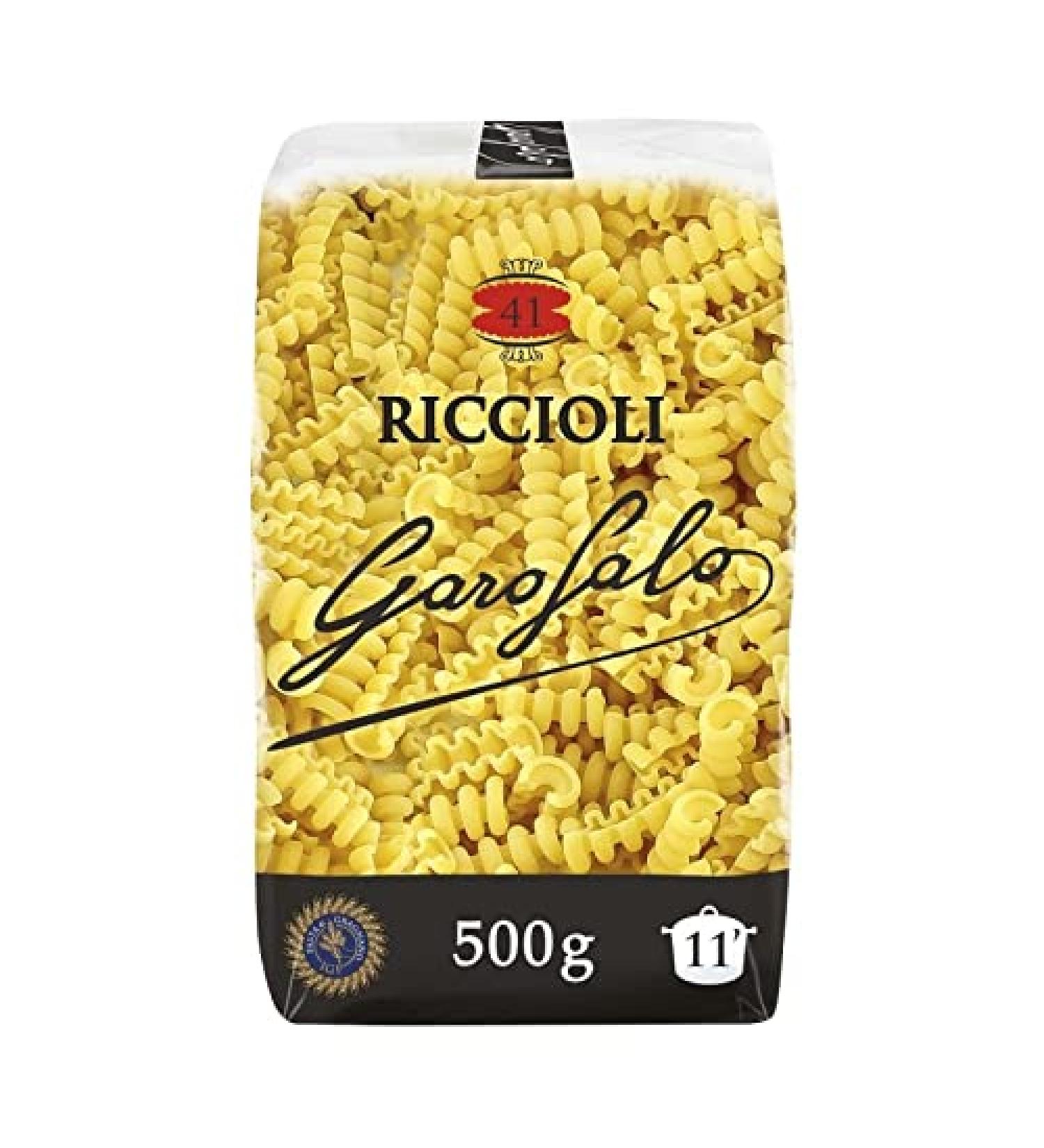 Garofalo RICCIOLI Pasta 500 g - Set of 4 - Buy Online on GoSupps.com