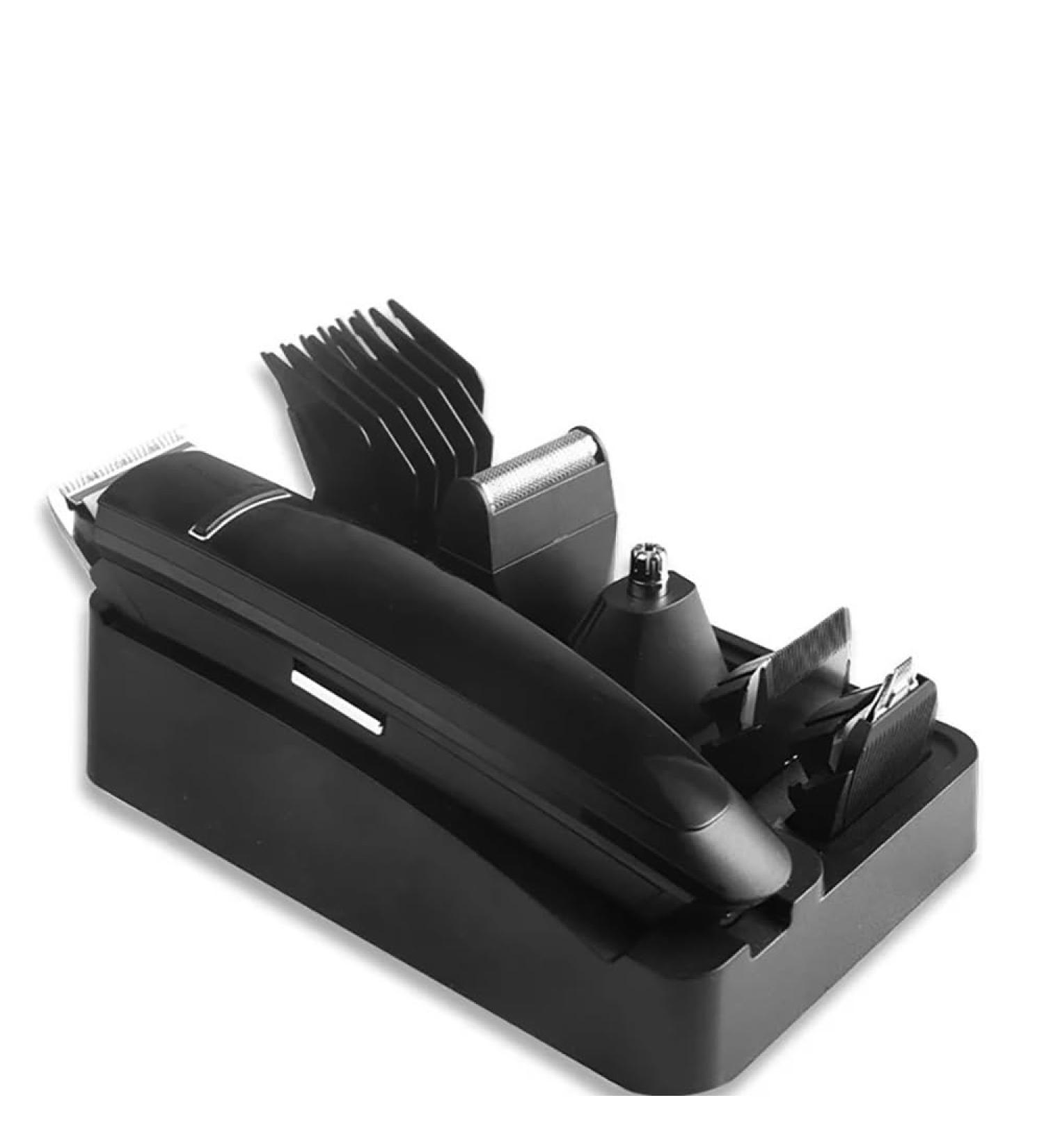 7-in-1 Hair Clippers Grooming Kit | Rechargeable Trimmer for Men | Beard & Hair Shaver | Nose Ear & Eyebrow Trimming - Buy Online on GoSupps.com