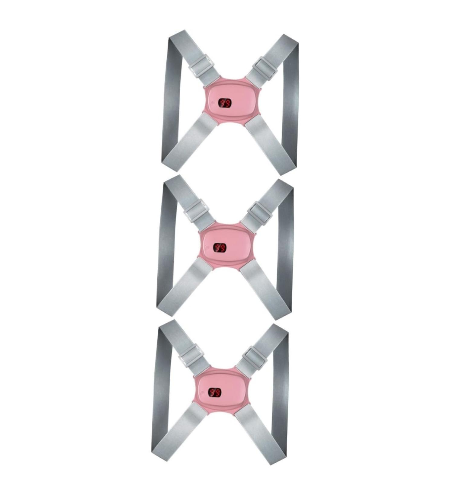 Smart Posture Brace - Healeved 3 Sets Adjustable Shoulder Support with Electric Reminder for Hunchback Correction - International Shipping Available - Buy Online on GoSupps.com