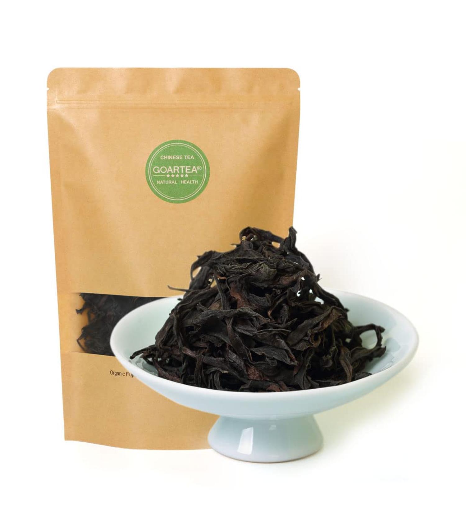 GOARTEA 250g (8.8 Oz) Supreme Da Hong Pao Dahongpao Th - Big Red Robe FuJian Wuyi Mountain Rock Chinese Oolong Tea - Buy Online on GoSupps.com