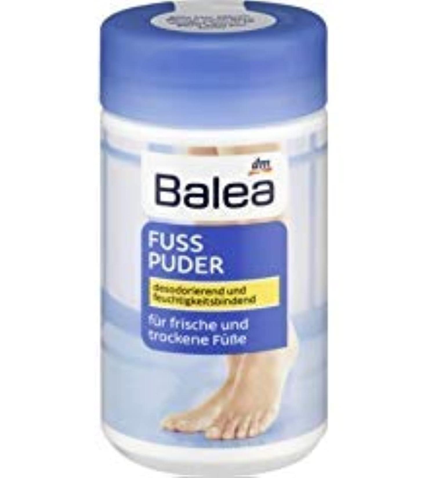 Balea foot powder 100 g - German product