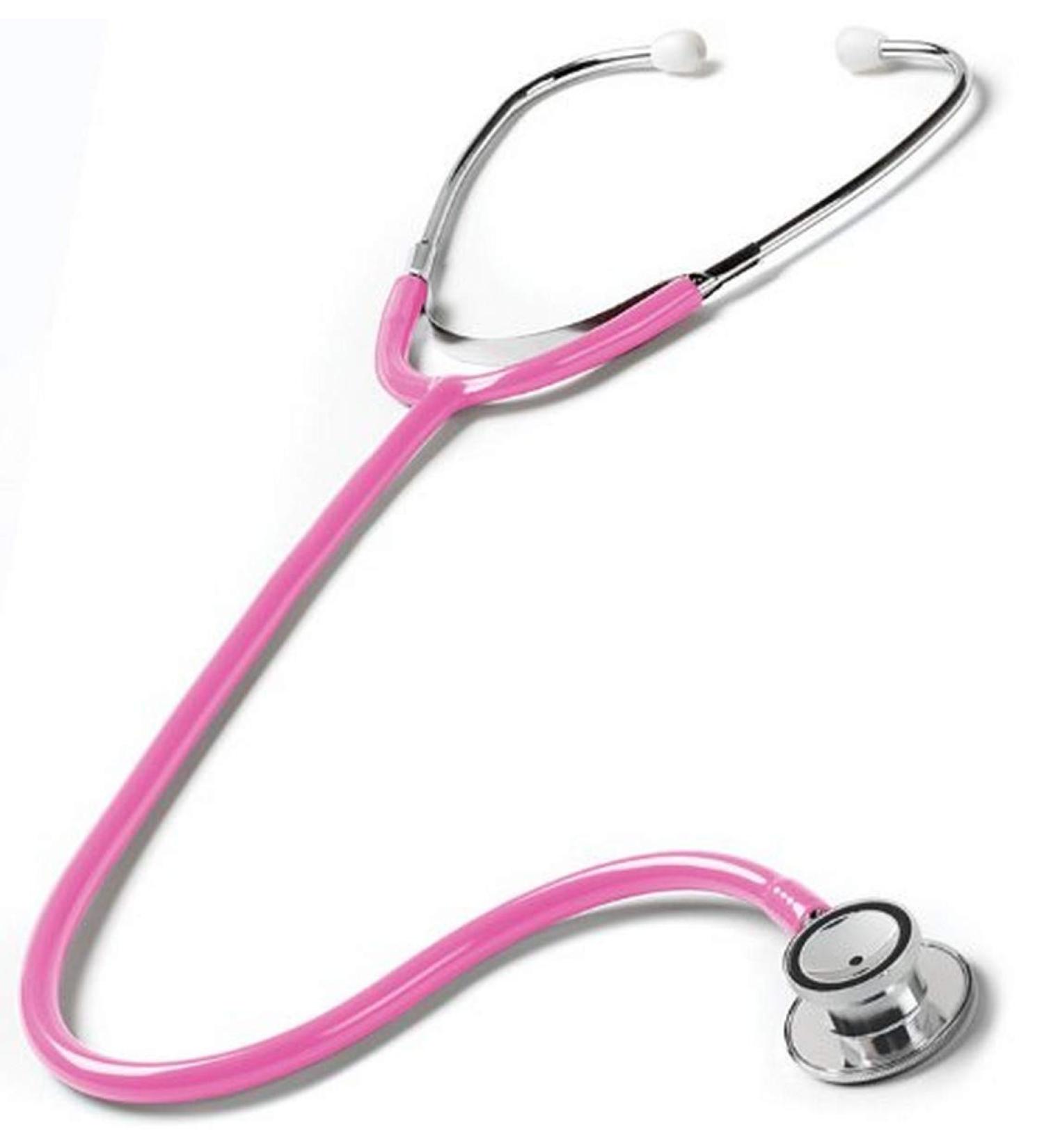 Prestige Medical S108-P Pediatric Dualhead Stethescope Hot Pink Hot Pink 31.5"