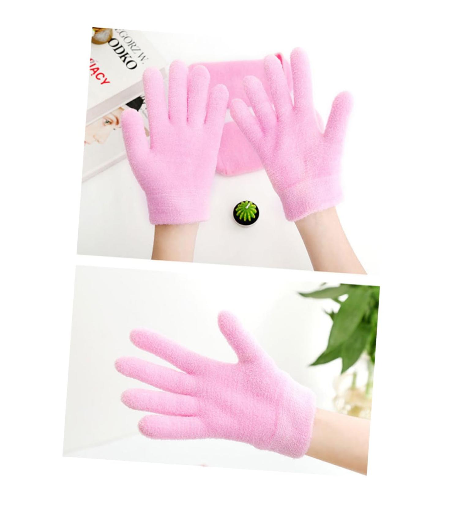 FOMIYES Hand Moisturizer Gloves Moisturizing Gloves Moisturizing Hand Gloves Gel Gloves Spa Glove Hydrating Glove Whitening Glove Mositurizing Glove Feet Foot Mask - Buy Online on GoSupps.com