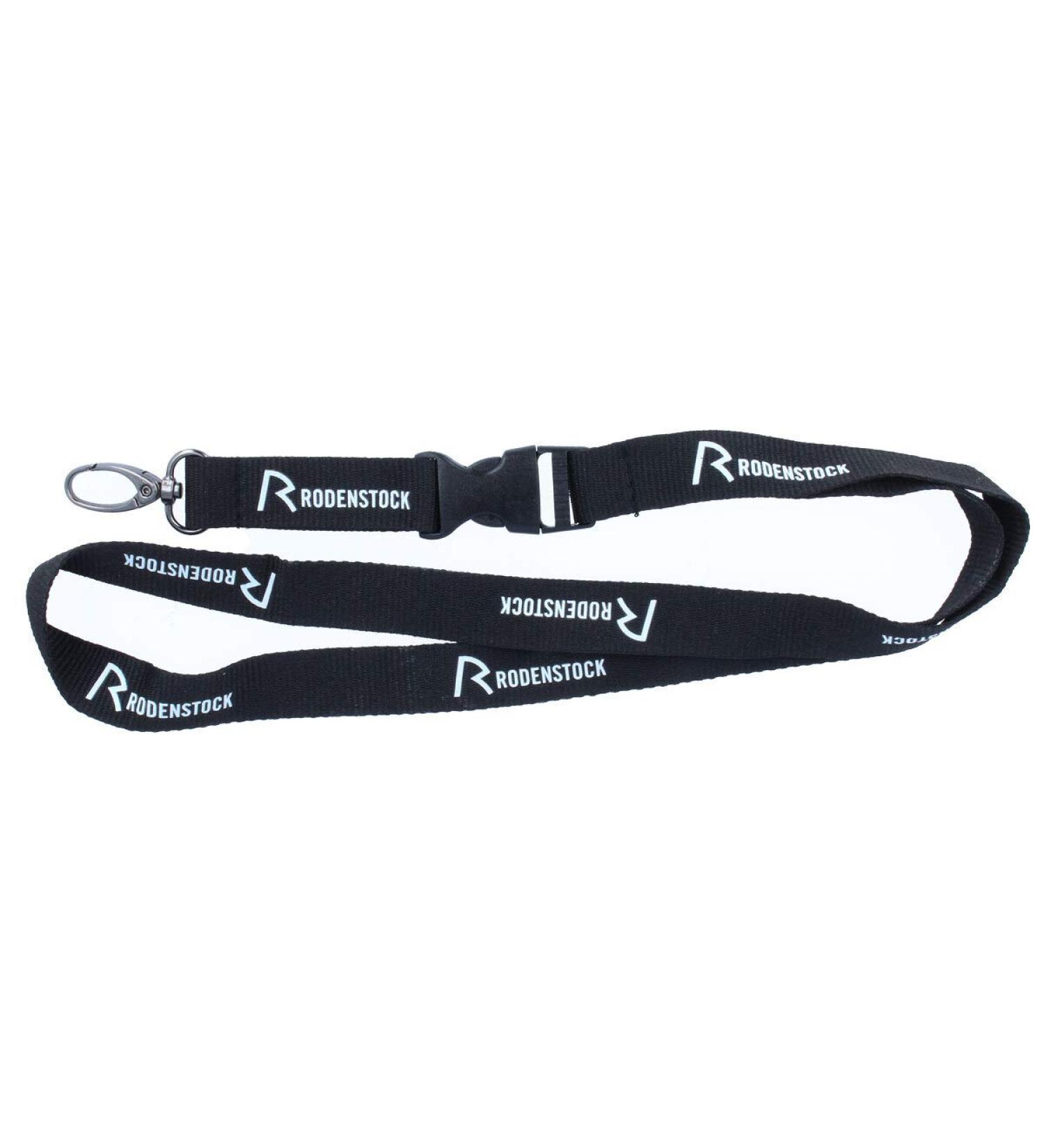 Lanyard from Rodenstock with logo and plastic clip