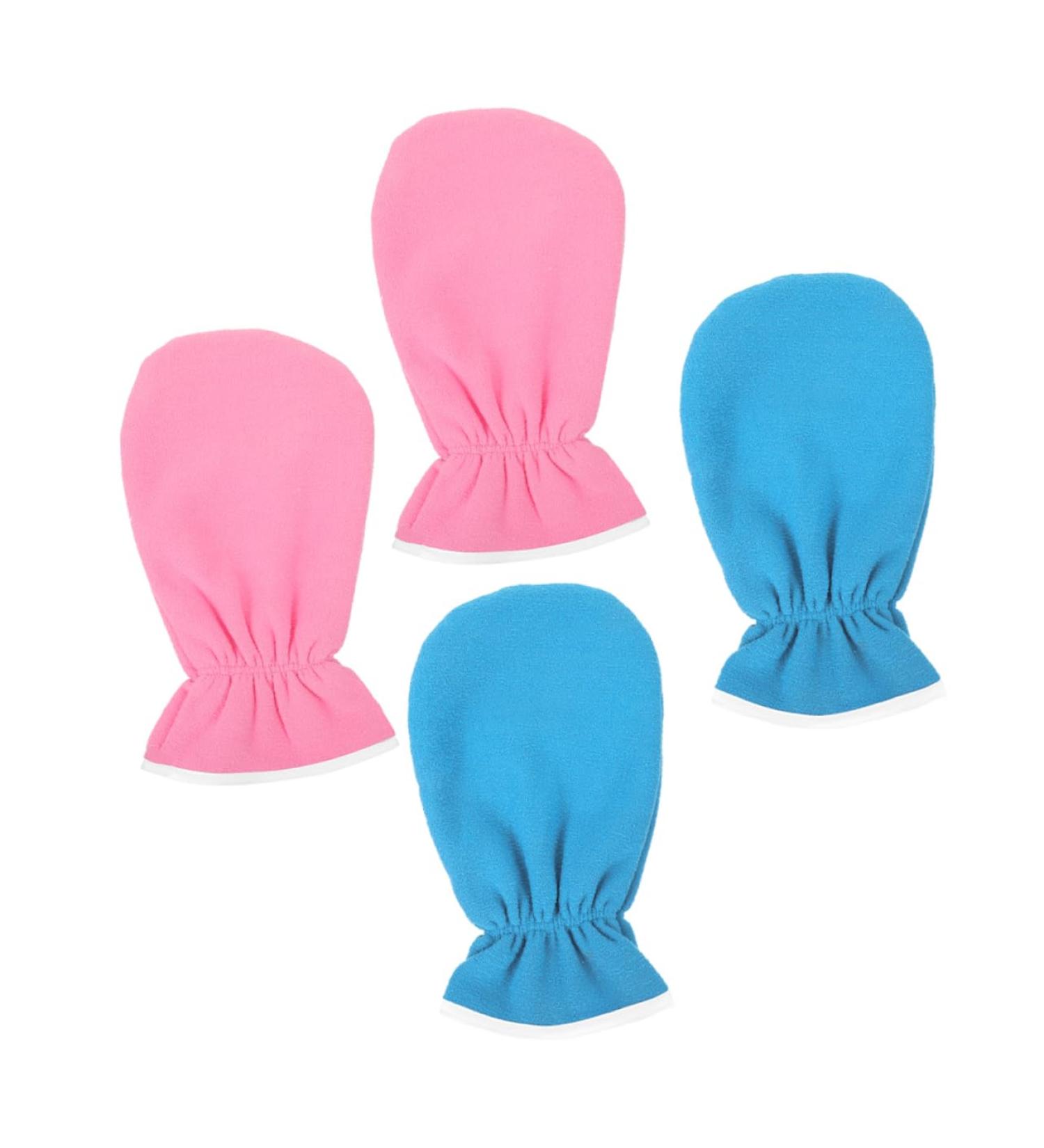 2 Pairs Hand Care Paraffin Wax Bath Mitts Hand Moisturizing Gloves Moisturizing Cotton Gloves Lotion Moisturizing Gloves Paraffin Wax Paraffin Wax Mittens Flannel Gogogmee - Buy Online on GoSupps.com
