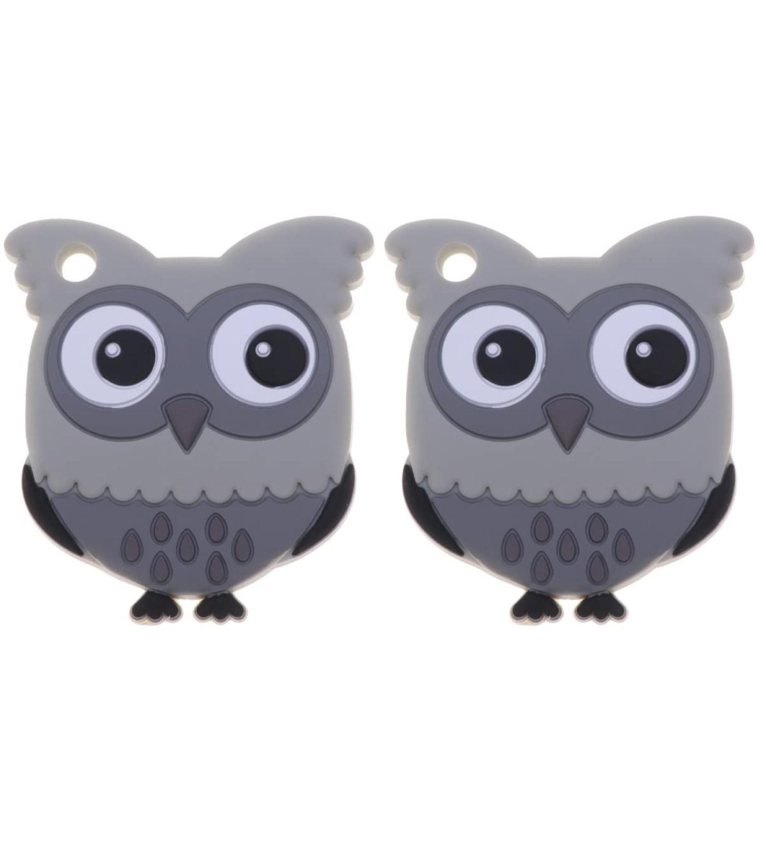 Healifty Baby Owl Teether Toy - Educational Shape Teething Silicone Toy for Infants - Buy Online on GoSupps.com