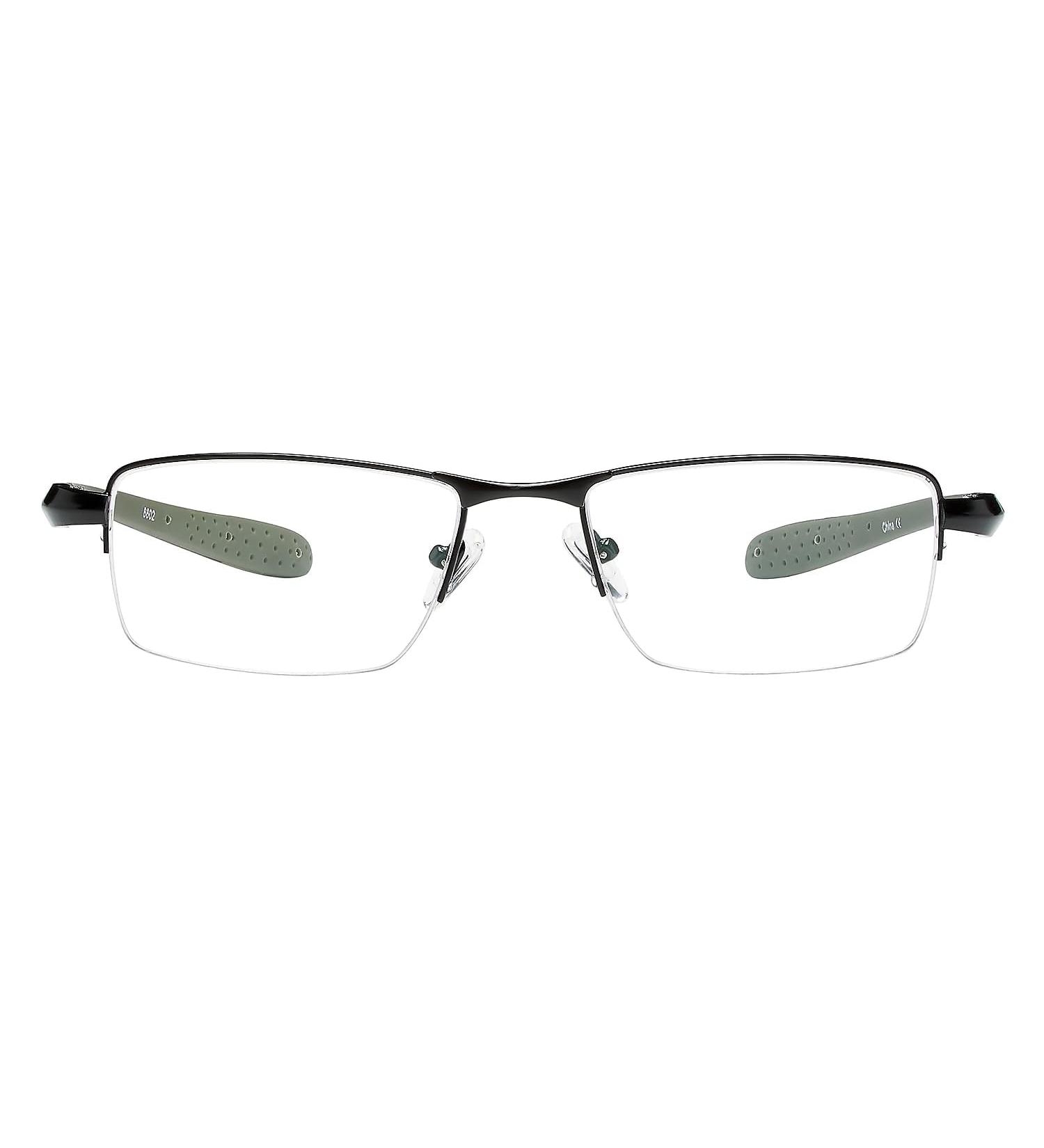 SAV Eyewear Men's Sportex AR4145 Gray Rimless Reading Glasses +2.75 | International Shipping Available - Buy Online on GoSupps.com