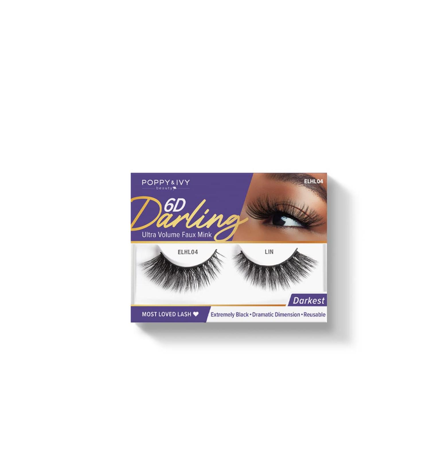 Poppy & Ivy 6D Darling Lashes - Darkest (Lin)