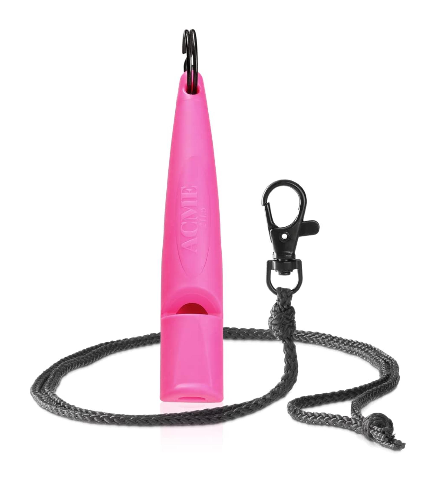 Buy Acme Dog Whistle No.210.5 | Free Matt Black Pipe Band | Ideal Recall | Large Range | Standardized Frequency DG Pink | International Shipping Available - Buy Online on GoSupps.com