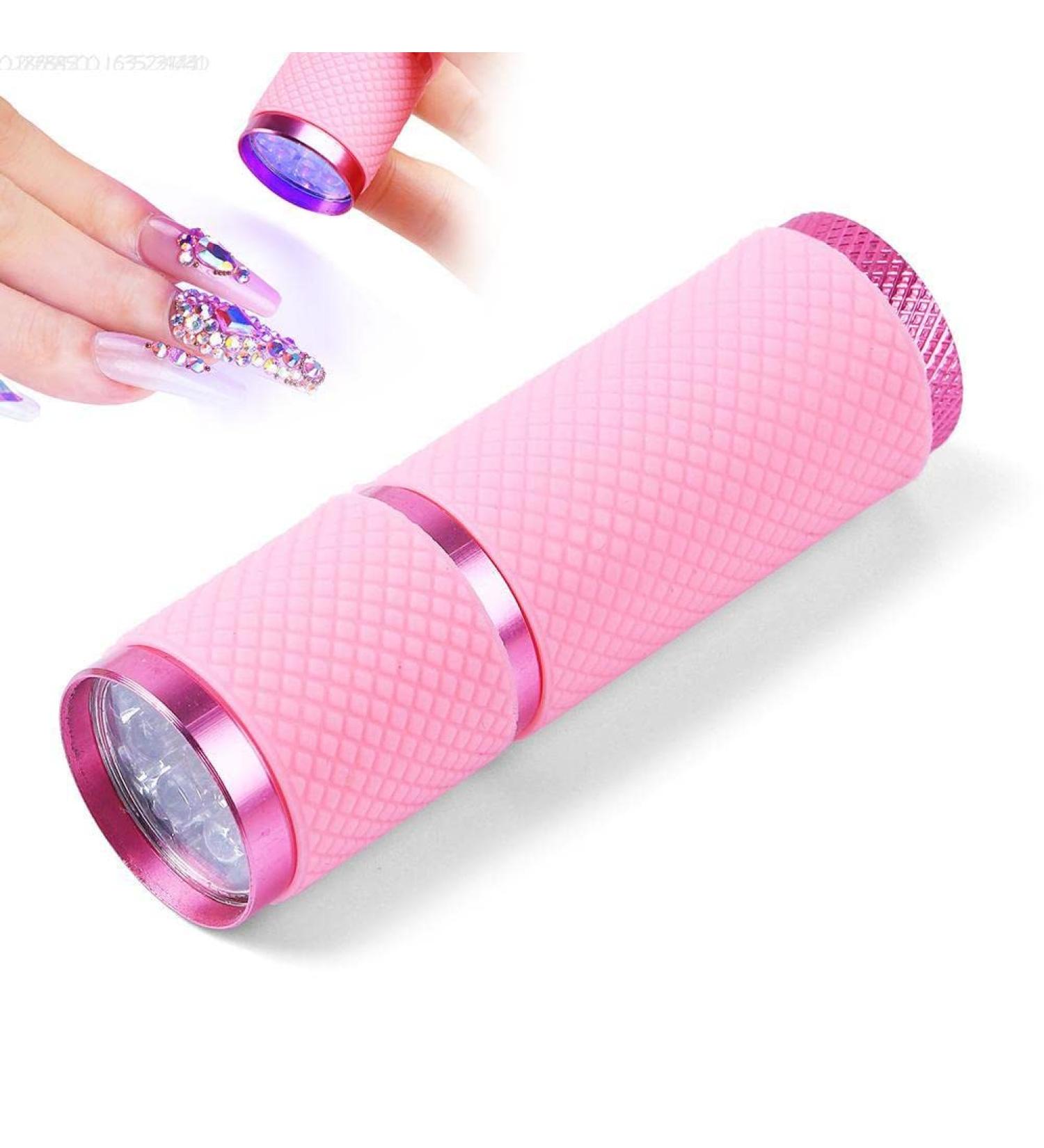 Dan & Dre Mini UV LED Nail Lamp - Portable Gel Nail Dryer for Fast Drying & Hardening - Buy Online on GoSupps.com