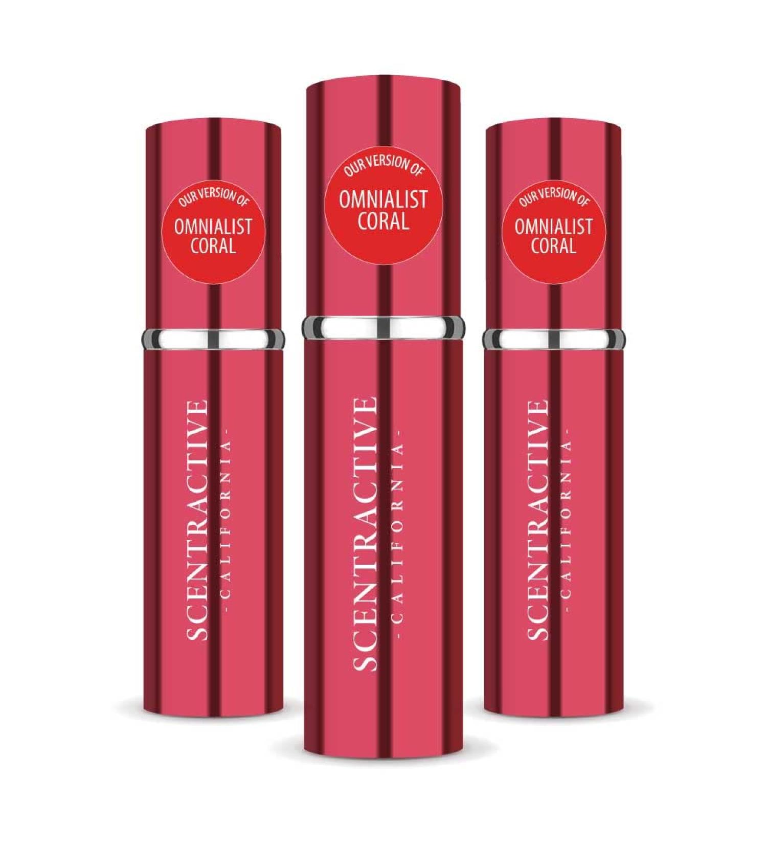 CA Perfume Impression of Omnialist Coral For Women Replica Version Fragrance Dupes Concentrated Long Lasting Eau de Parfum Spray Refillable Atomizer Bottle 0.17 Fl Oz/5ml-X3 BVLGR OMNIALIST CORAL IMPRESSION 0.51 Fl Oz (Pack of 1) - Buy Online on GoSupps.com