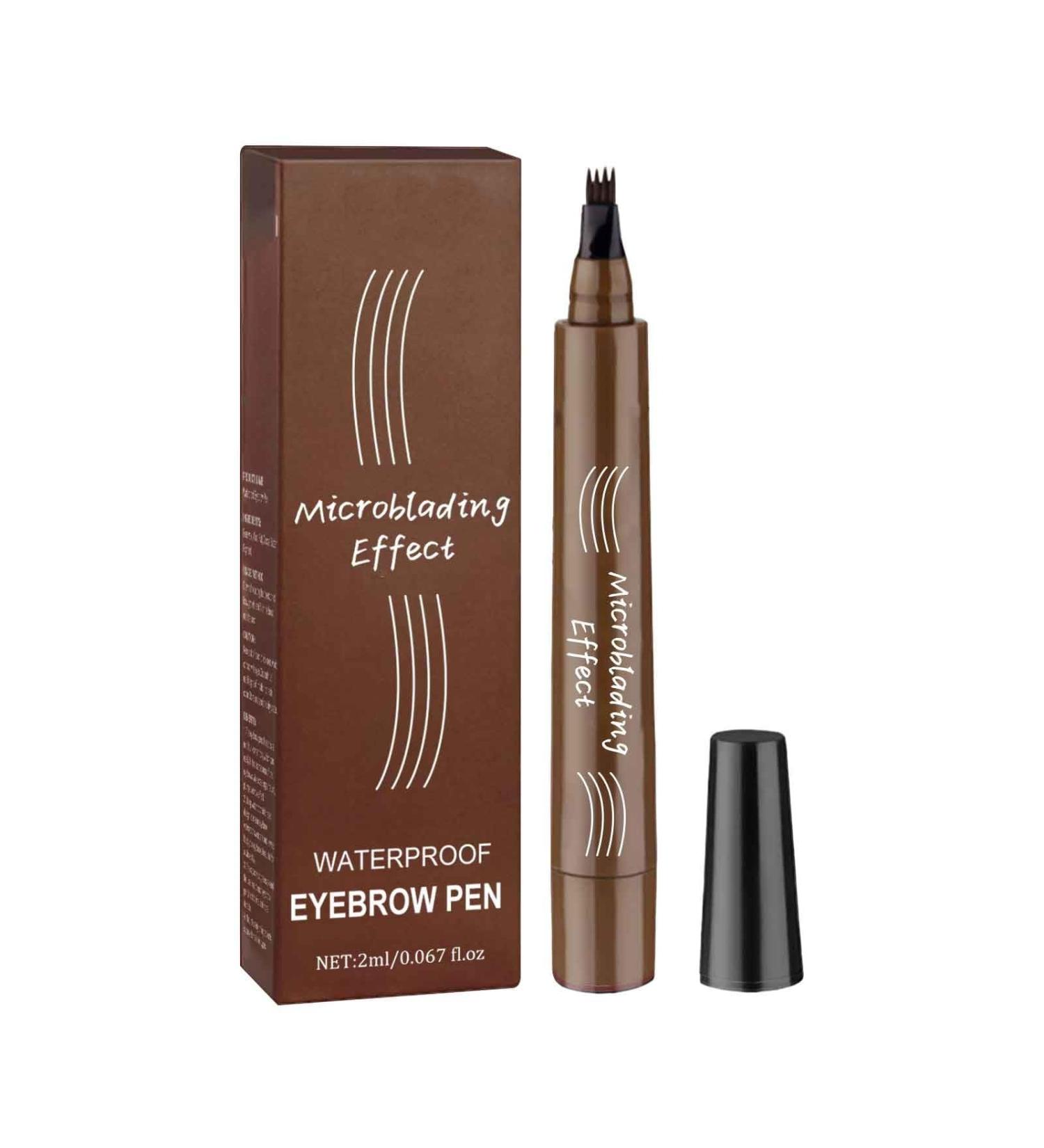 Eyebrow Pencil with 4 Tip for Natural Eyebrow Makeup Eyebrow Long-Lasting Eye Brow Pencils for Women Eyebrow Pen (03) - Buy Online on GoSupps.com
