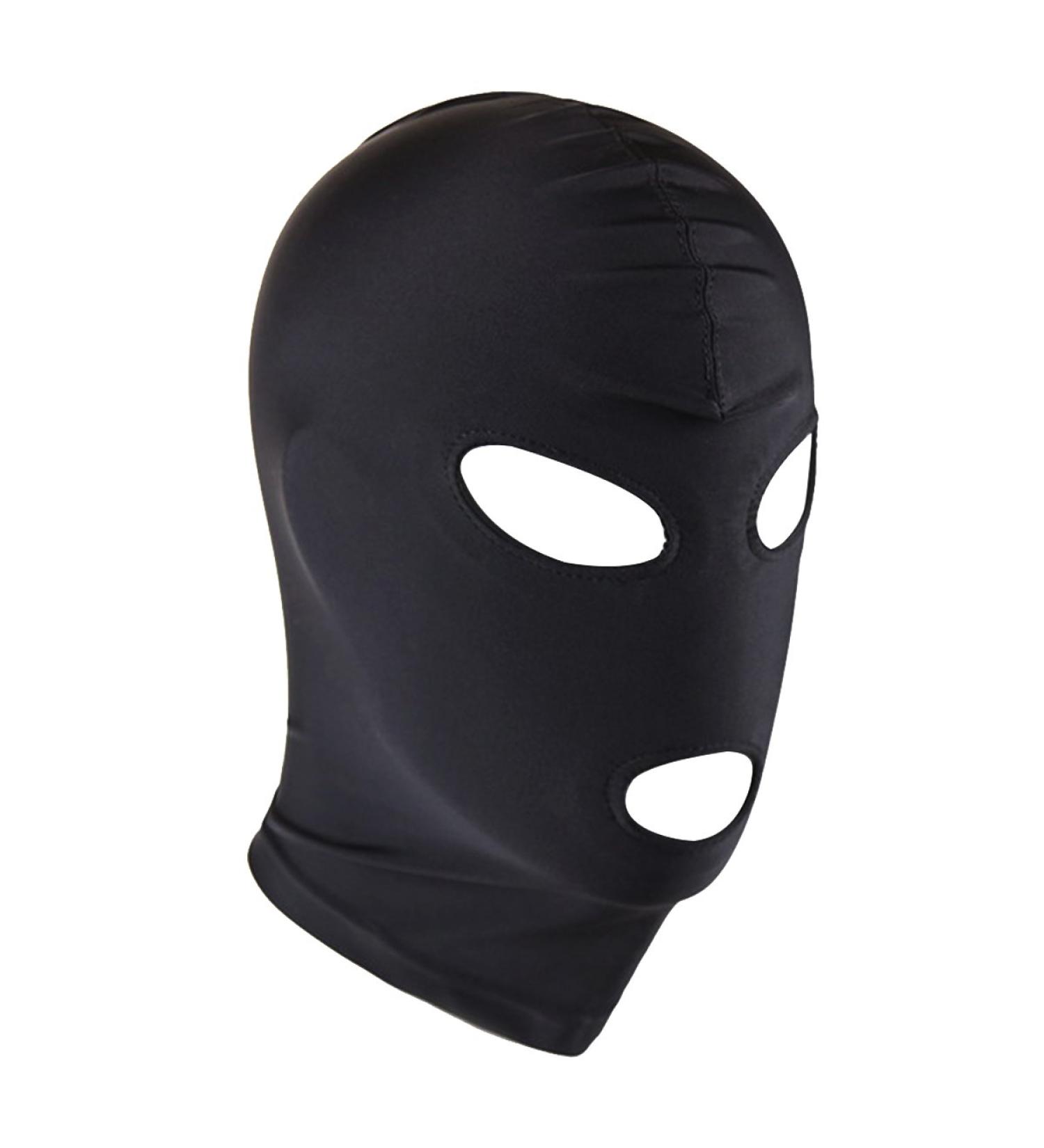 Easyforever Unisex Breathable Blindfold Face Cover for Cosplay Costume - Open Eye & Mouth Hood Mask - Buy Online on GoSupps.com