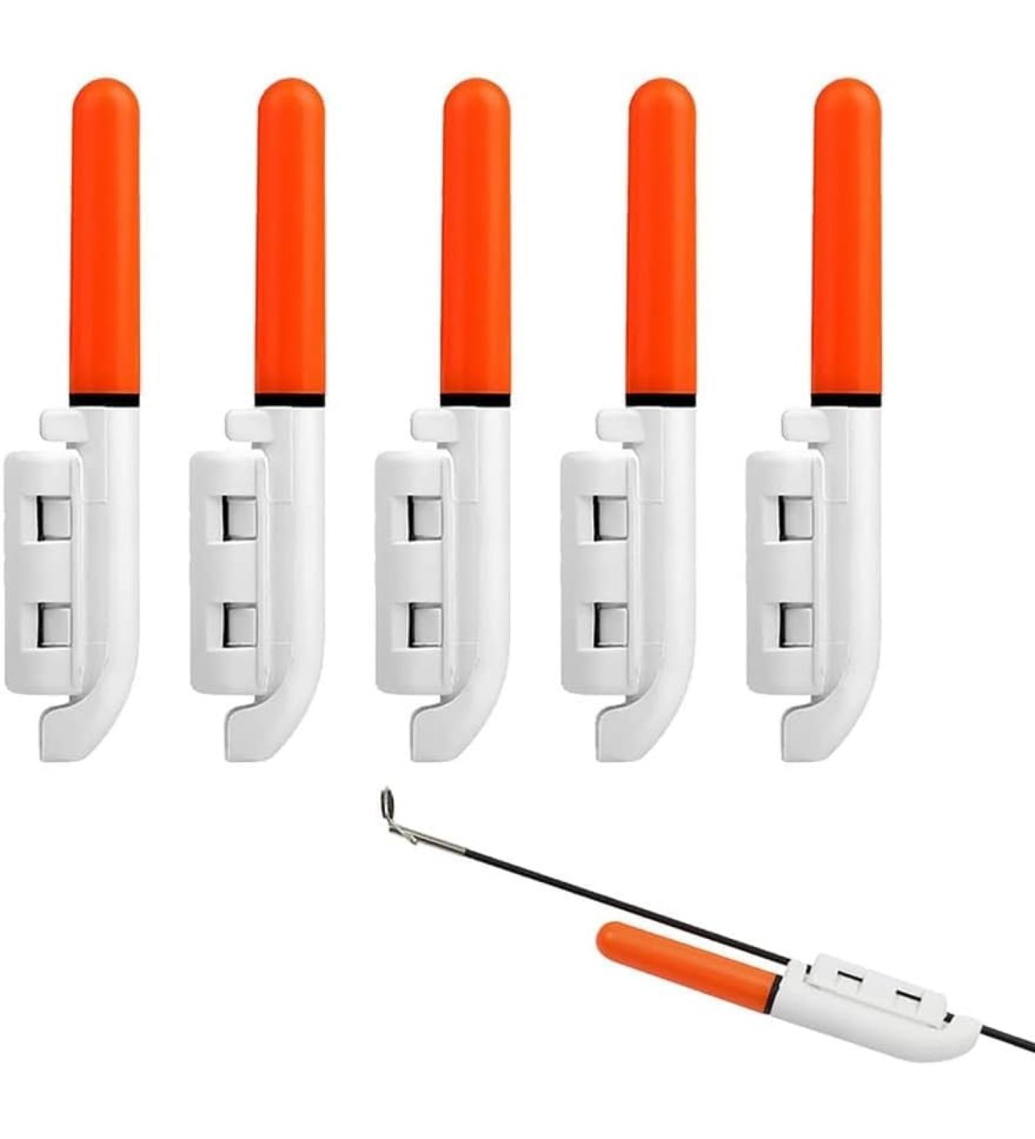 Buy Aoreun Night Light Fishing Alarm Bells - LED Bite Indicator Waterproof Rod Tip Lights for Night & Sea Fishing (5 Pieces) - Buy Online on GoSupps.com