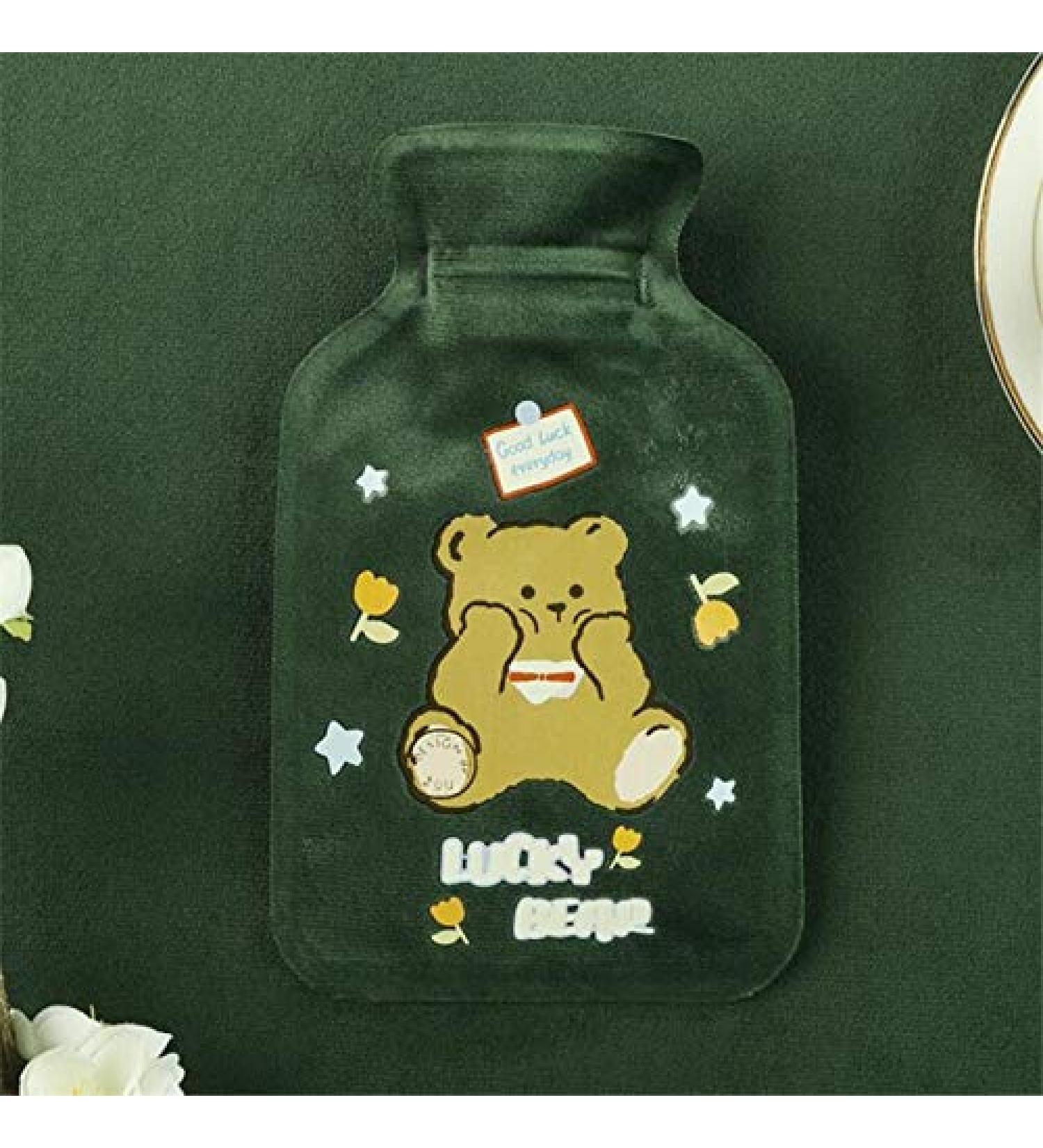 Portable Plush Hot Water Bottle - Mini Body Warmer Bag | Washable Hand Warmer for Safe Warmth - Ideal for Travel & Everyday Use - Buy Online on GoSupps.com