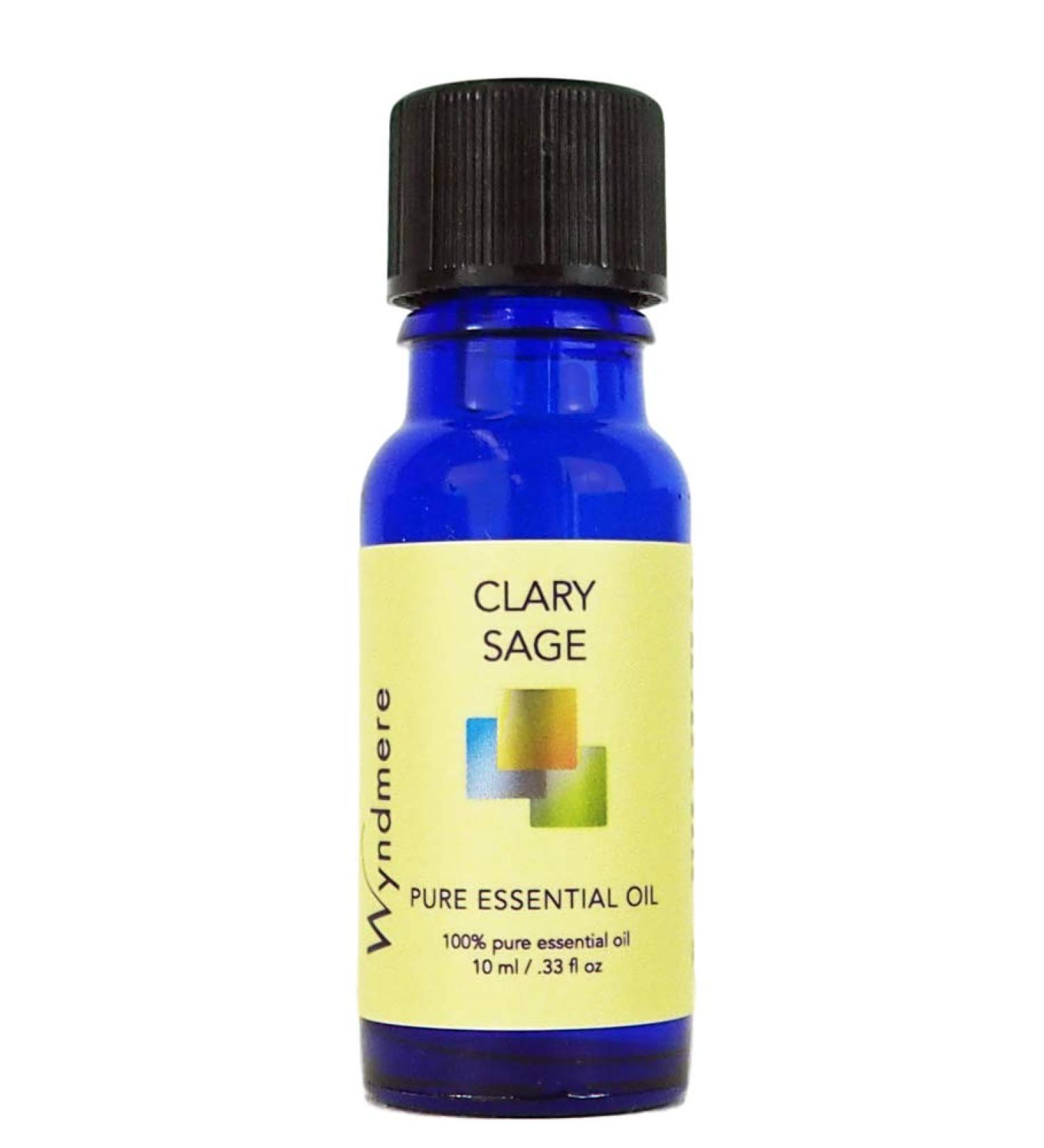 Clary Sage Essential Oil - 100% Pure Therapeutic Quality | Aromatherapy & Emotional Balance | Wyndmere Naturals 10ml - Buy Online on GoSupps.com