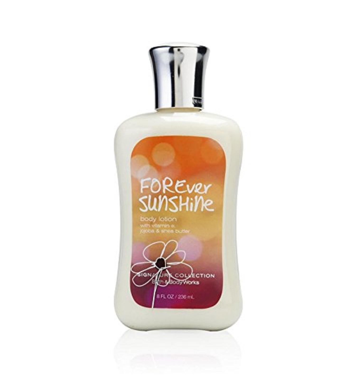 Bath & Body Works Forever Sunshine Body Lotion Signature Collection 8 oz