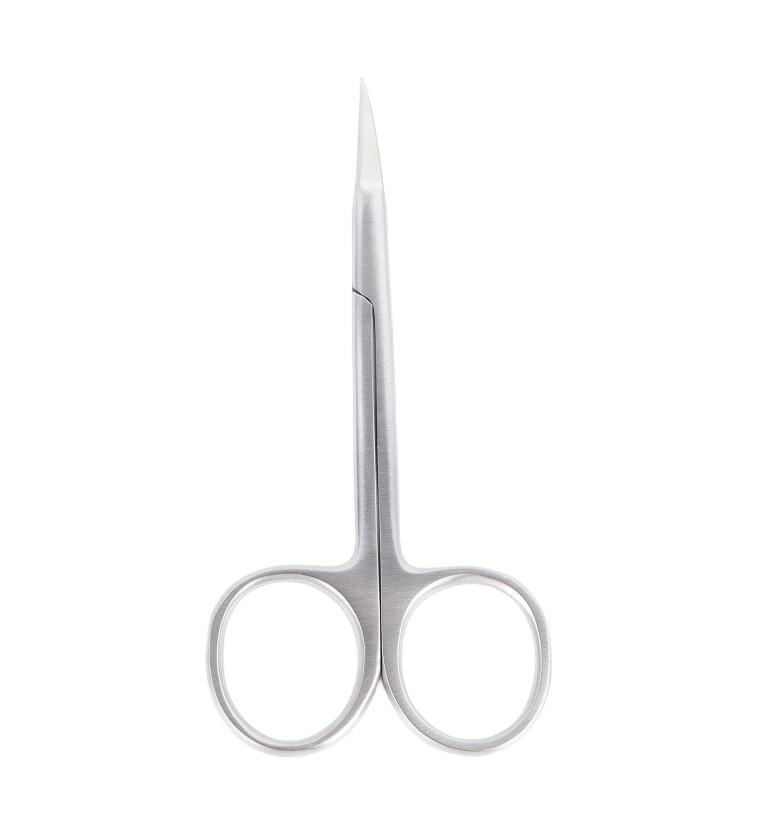 Professional Precise Pointed Tip Cuticle Scissors Stainless Steel Curved Blade Manicure Scissors - Buy Online on GoSupps.com