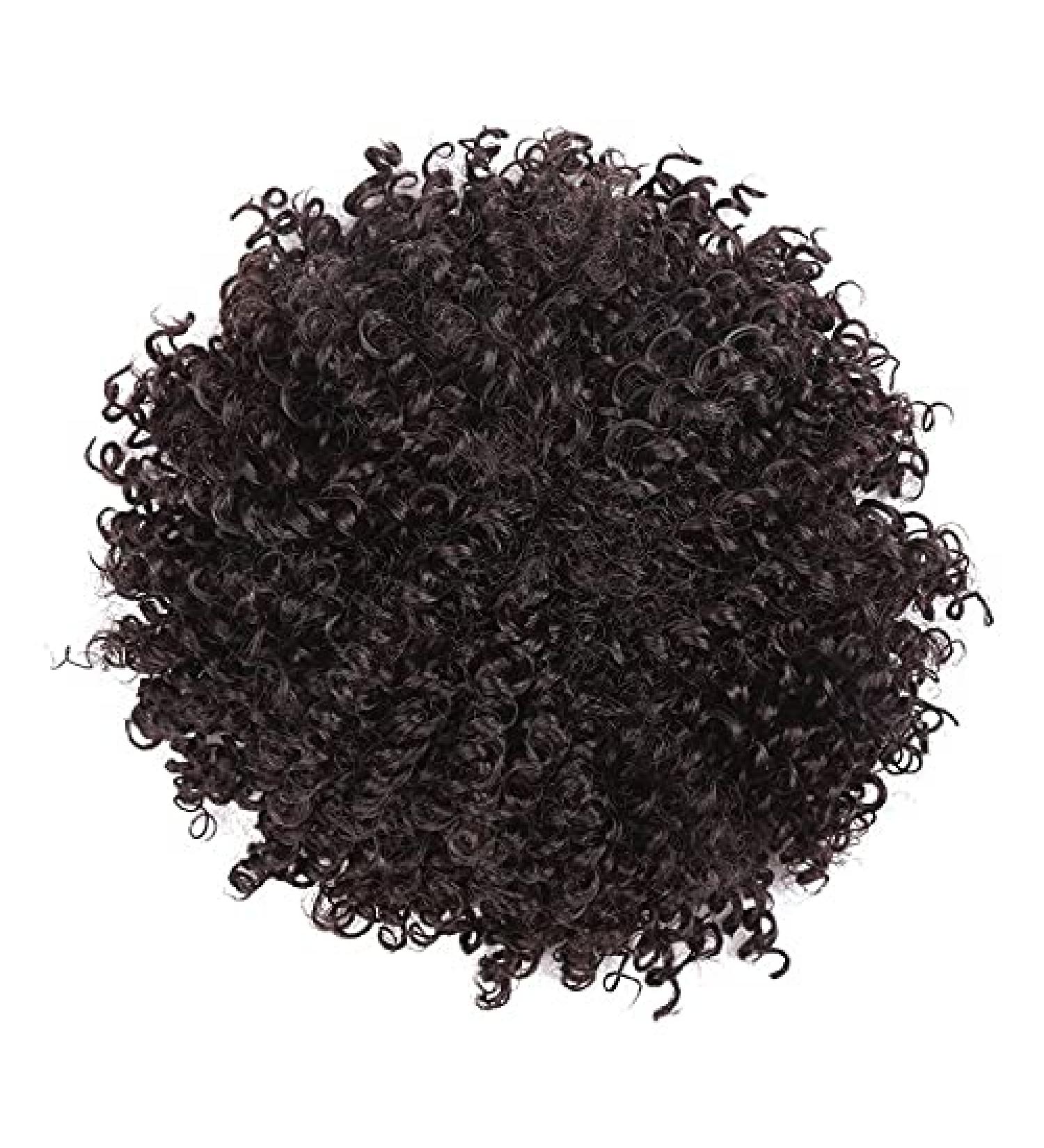 Afro Puff Curly Drawstring Ponytail - Synthetic Hair Extensions for Women | #4 Hairpiece - Buy Online on GoSupps.com