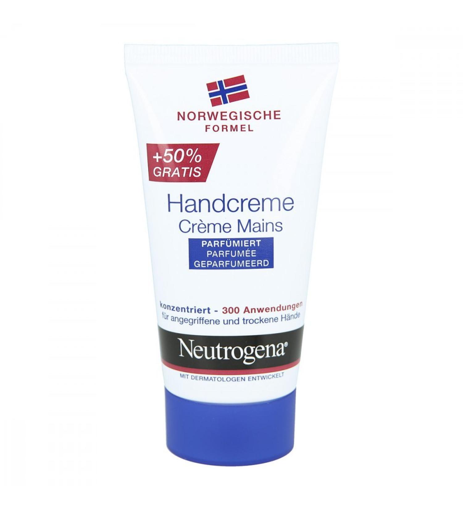 NEUTROGENA Norwegian Formula Hand Cream 75 ml - Hydrating Perfumed Moisturizer | International Shipping Available - Buy Online on GoSupps.com