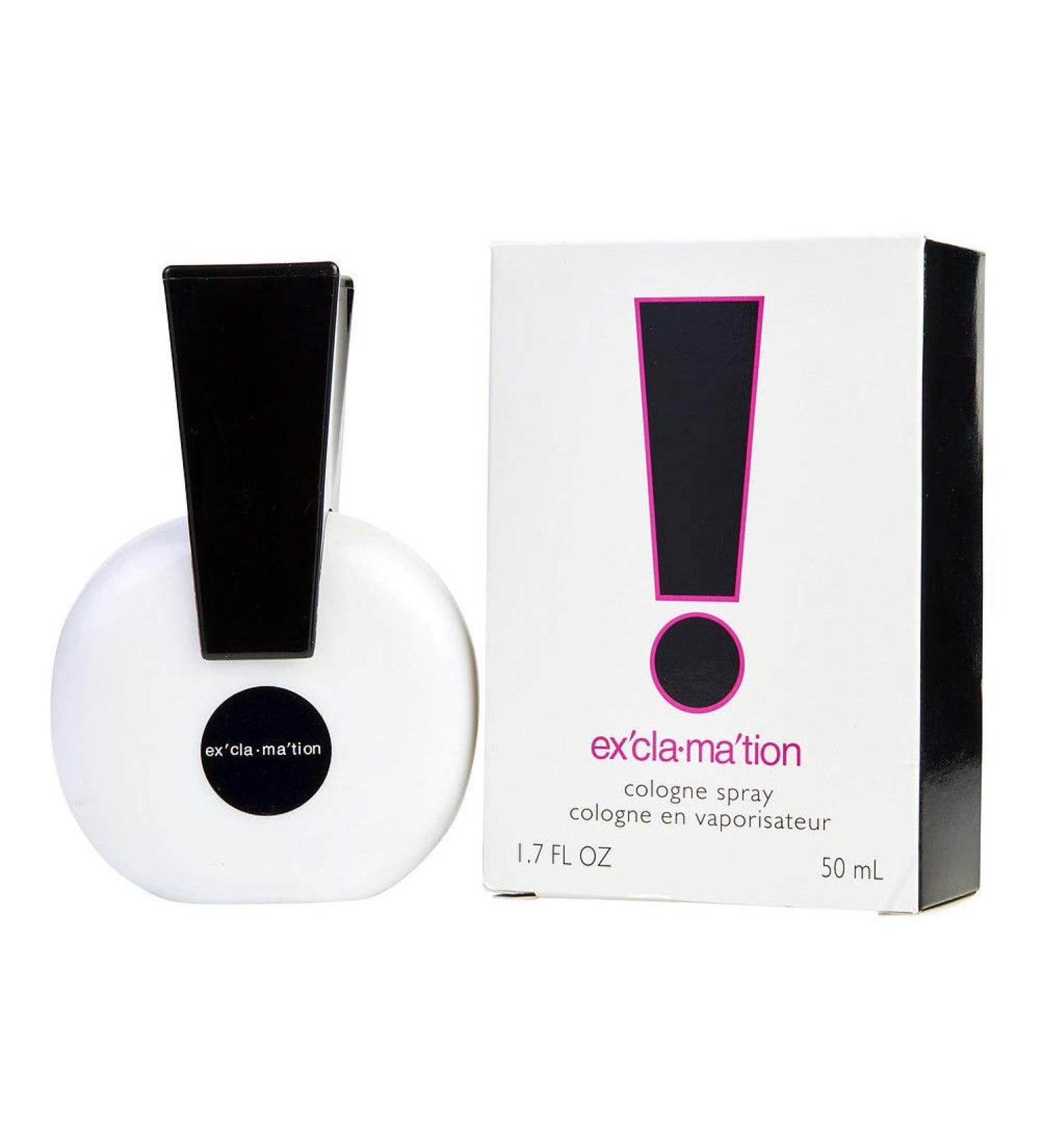 Exclamation By Coty For Women. Cologne Spray 1.7 OZ EXCLAMATION Coty 1.7 Fl Oz (Pack of 1) - Buy Online on GoSupps.com