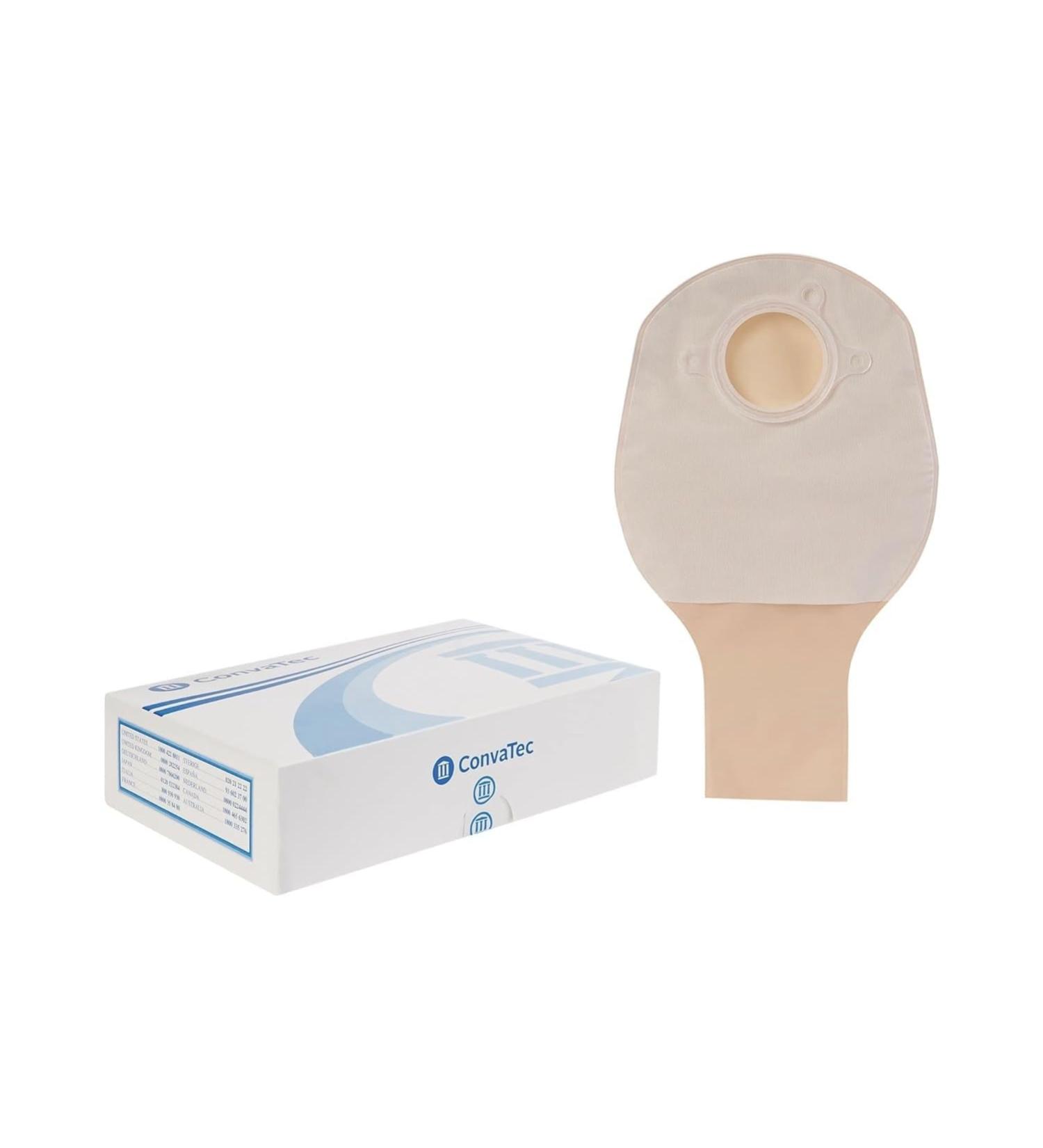 ConvaTec Sur-Fit Natura 2-Piece Drainable Pouch 1-3/4 | Opaque 10 Opening | International Shipping Available - Buy Online on GoSupps.com