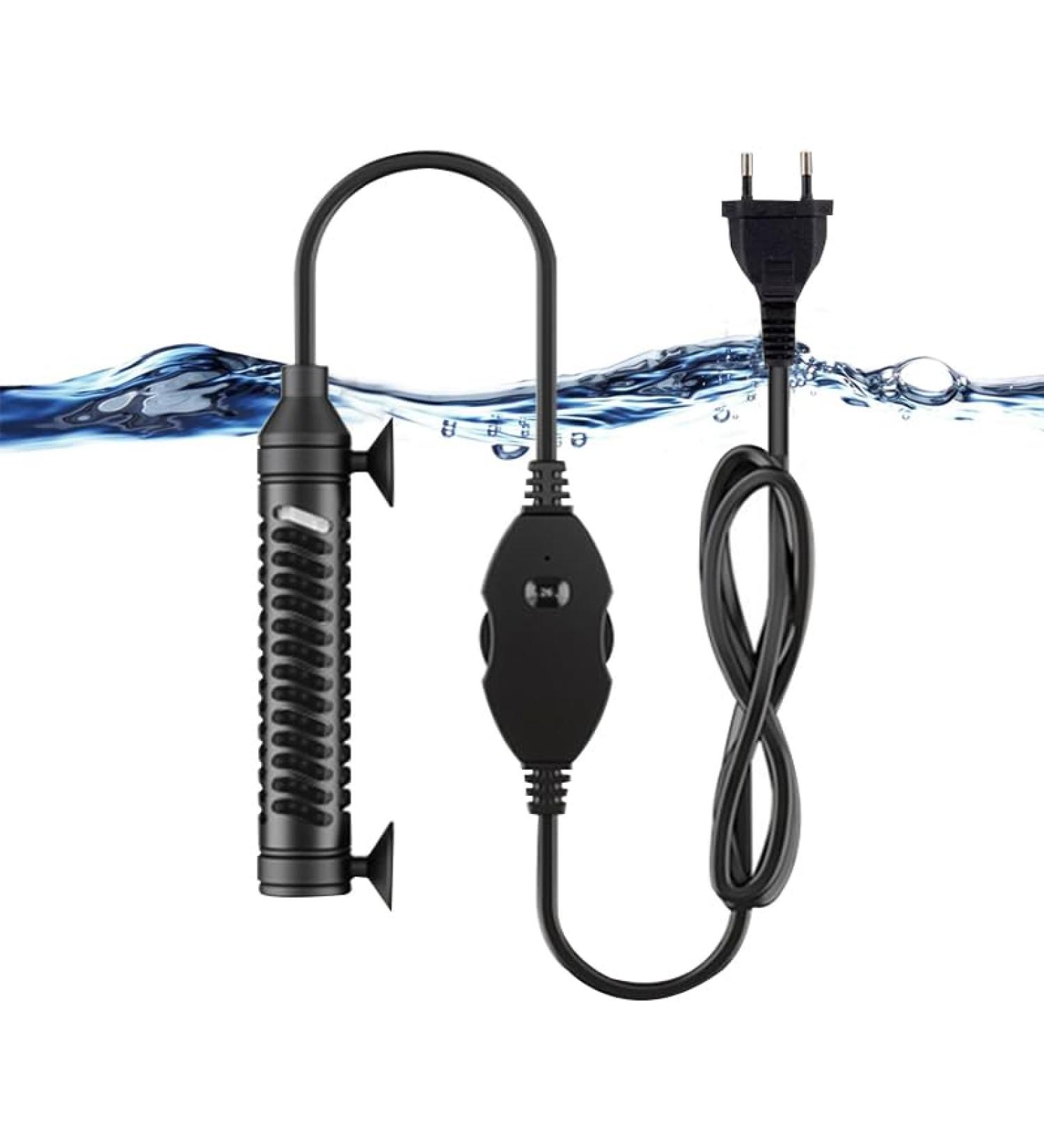 Gerui Aquarium Heater 35W/50W with Temperature Controller - Safe Heating for 1L-20L Fish Tanks - Buy Online on GoSupps.com