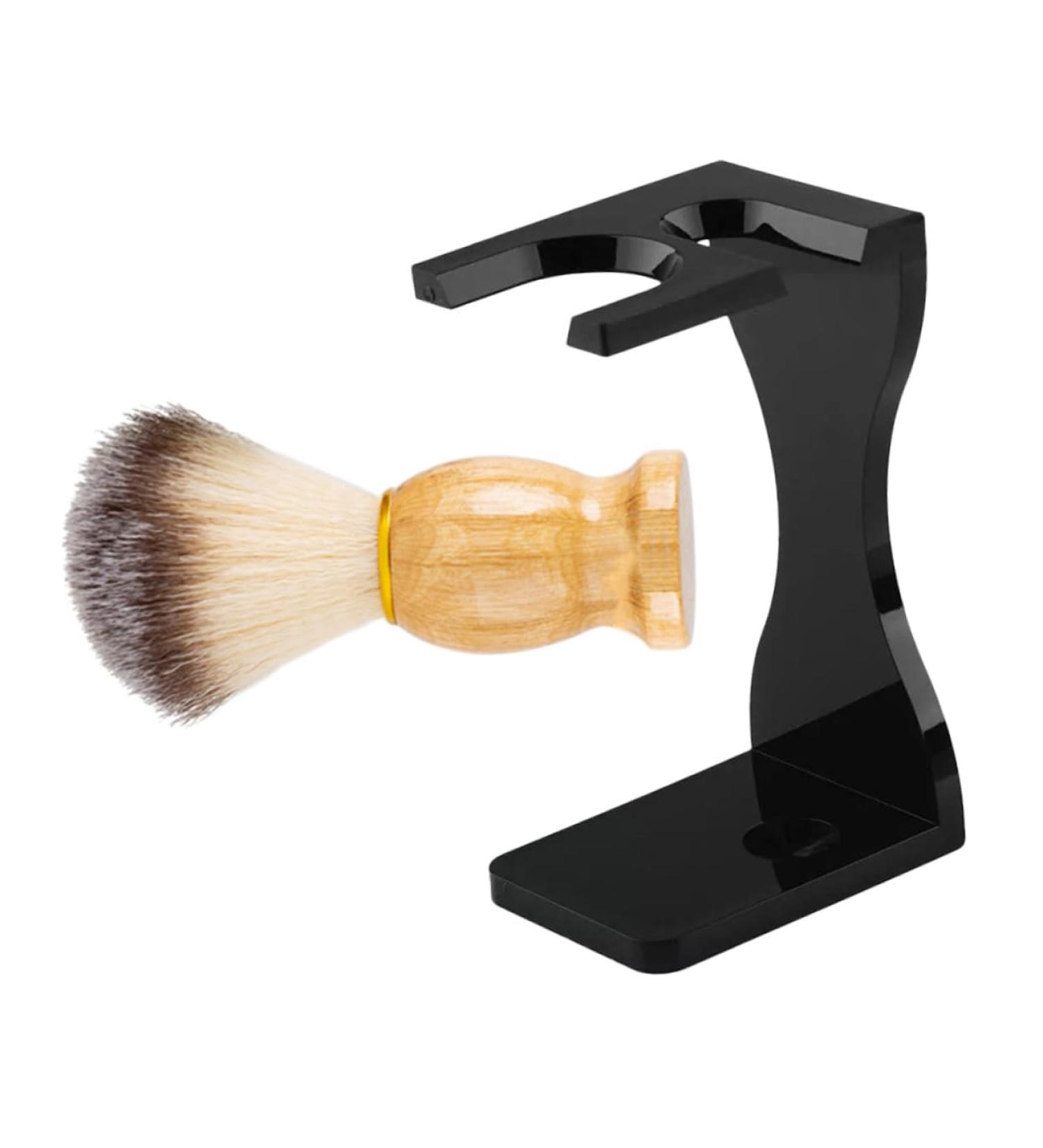Shop NOLITOY 3 Sets Shaving Set - Black Suit Soft Hair Brushes & Bowl for Men | Perfect for Home & Salon Use - Buy Online on GoSupps.com