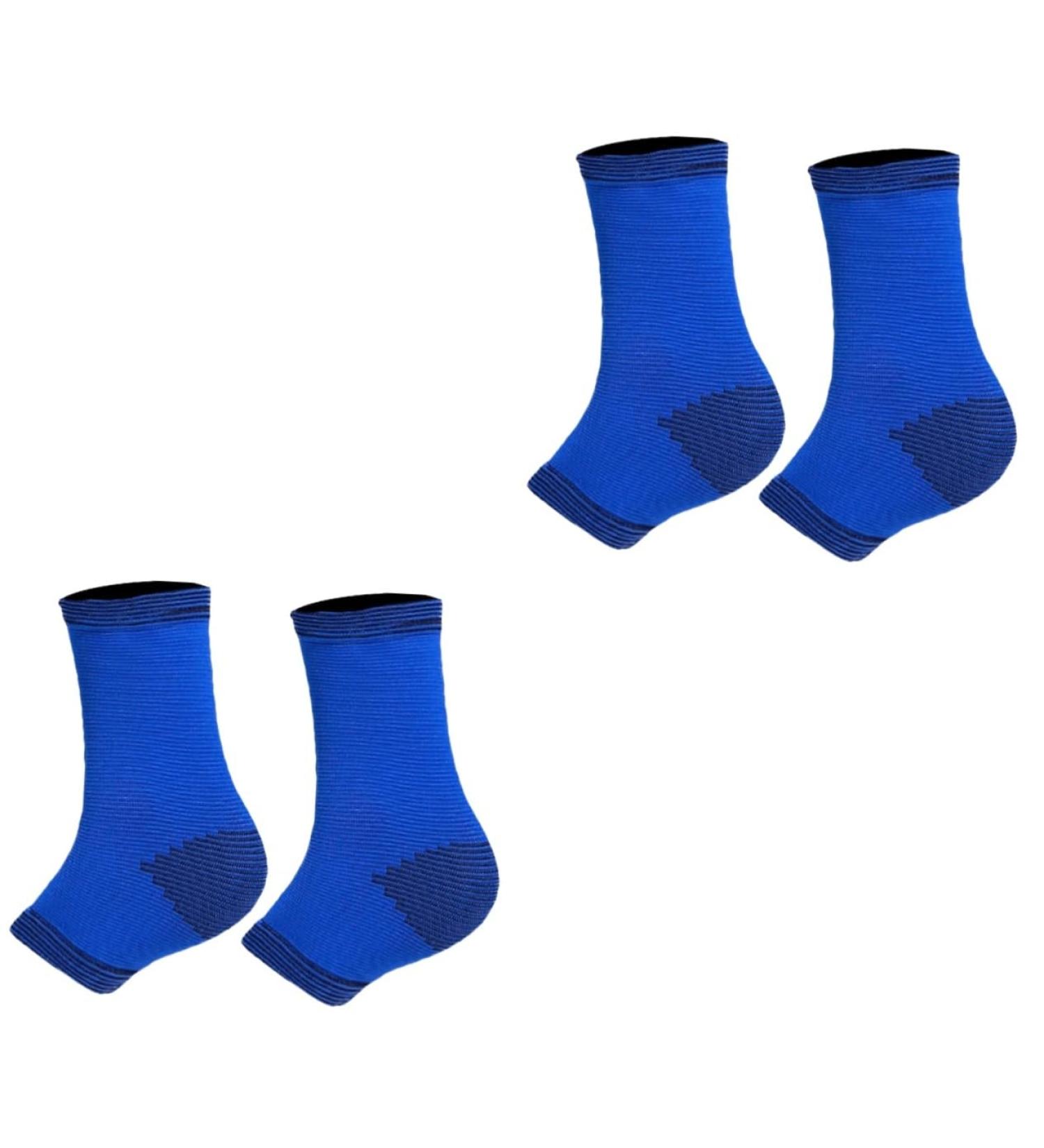 VANZACK Ankle Protector Guard Braces - 2 Pairs Sports Ankle Support Sleeves & Wraps for Kids & Adults - Premium Ankle Covers & Socks for Enhanced Performance - Buy Online on GoSupps.com