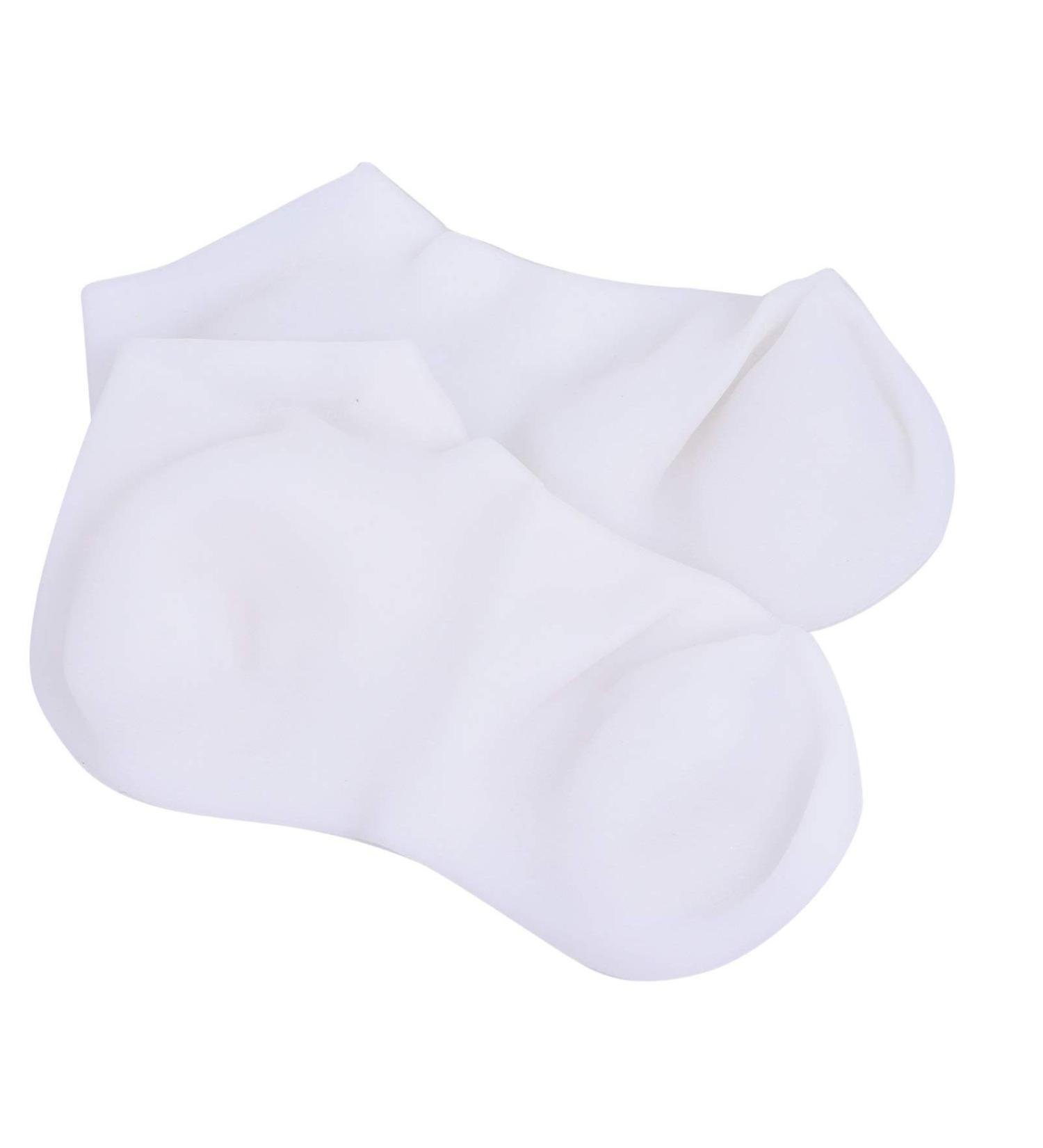 Buy Moisturizing Protective Socks for Women - Plantar Fasciitis & Heel Protection | Dry Feet Sock Mask | Miss White - Buy Online on GoSupps.com